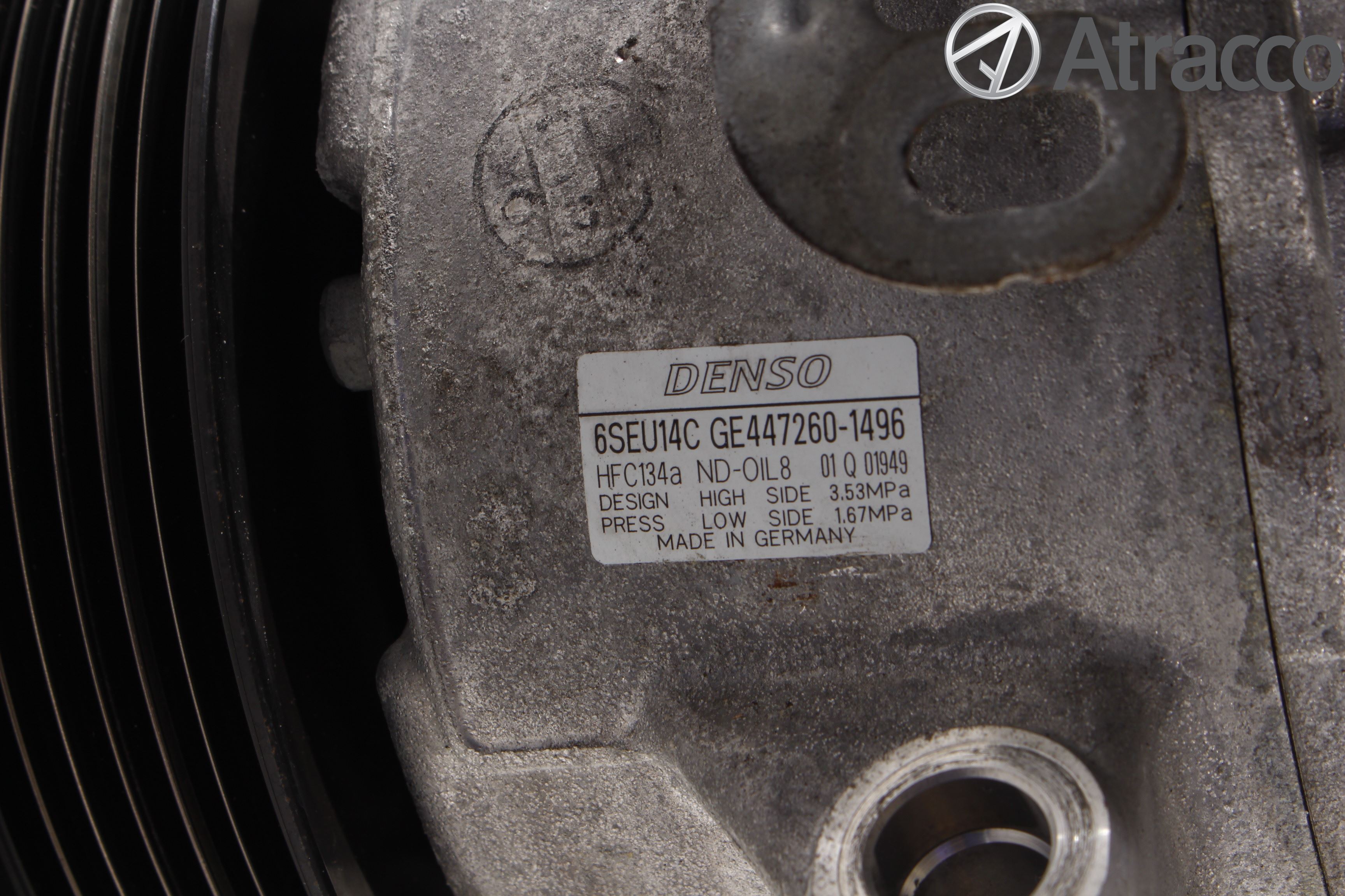 Toyota VERSO 09-18 Varme Ac Kompressor