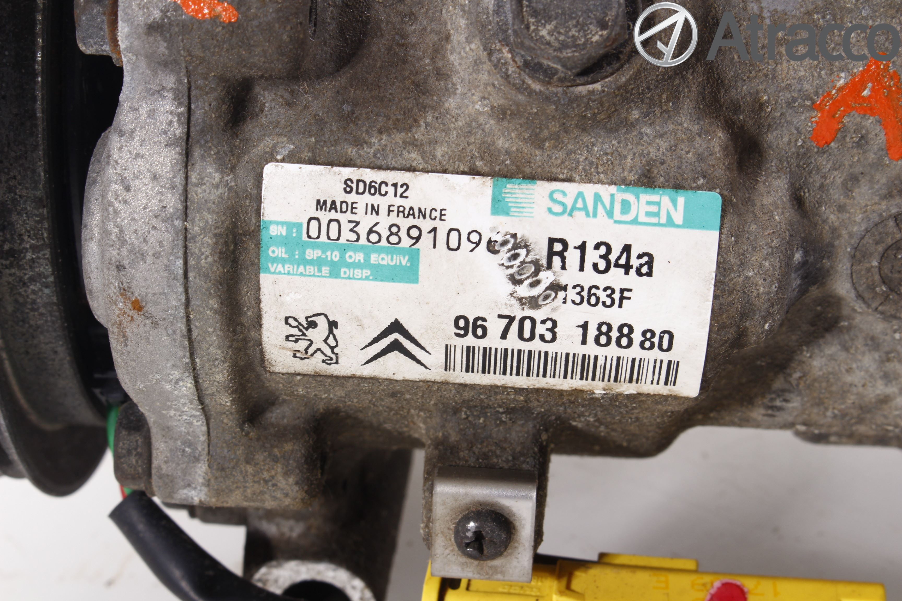 Peugeot 207 Varme Ac Kompressor