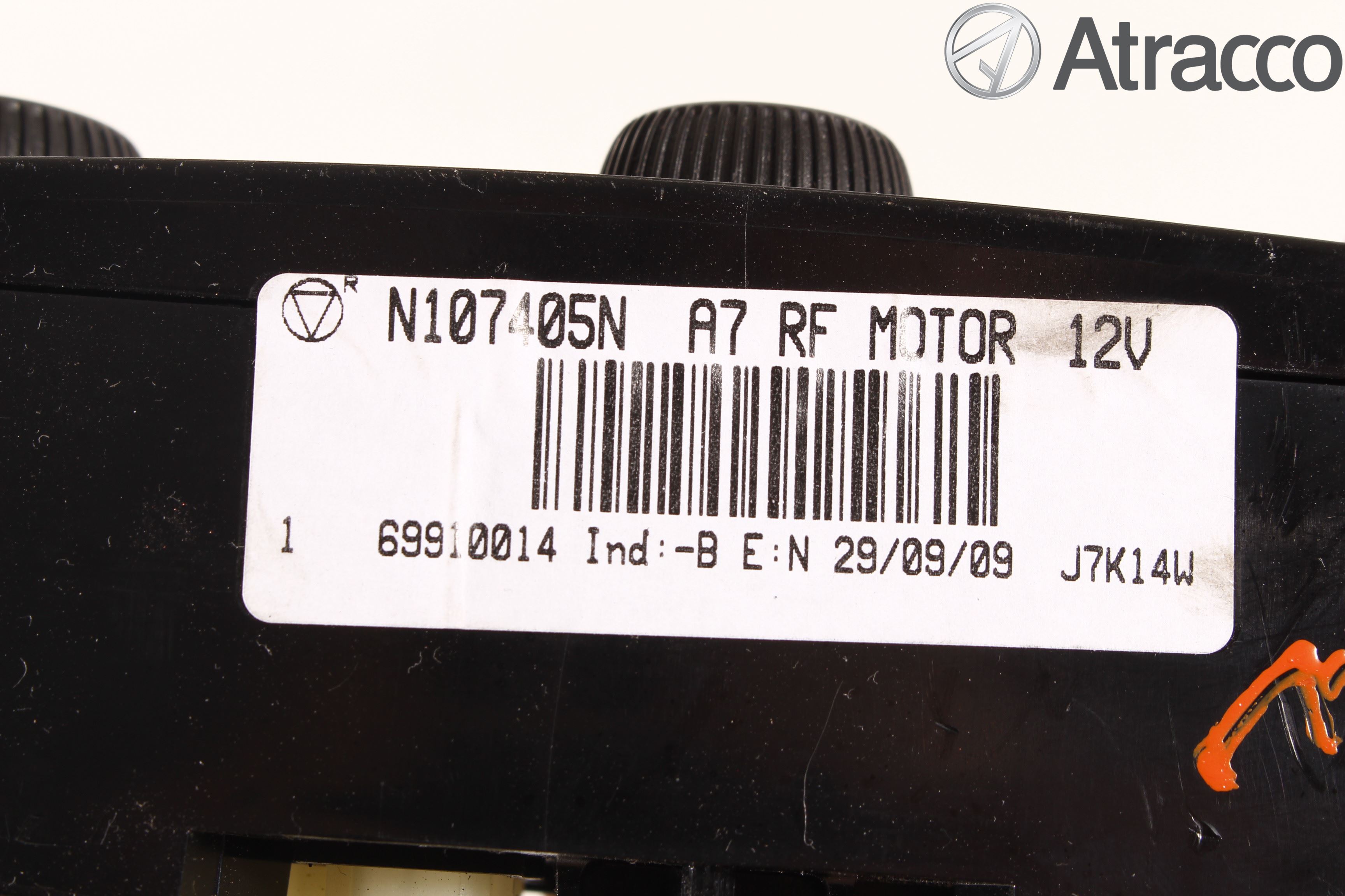 Peugeot 207 Varme Ac Betjening-Display