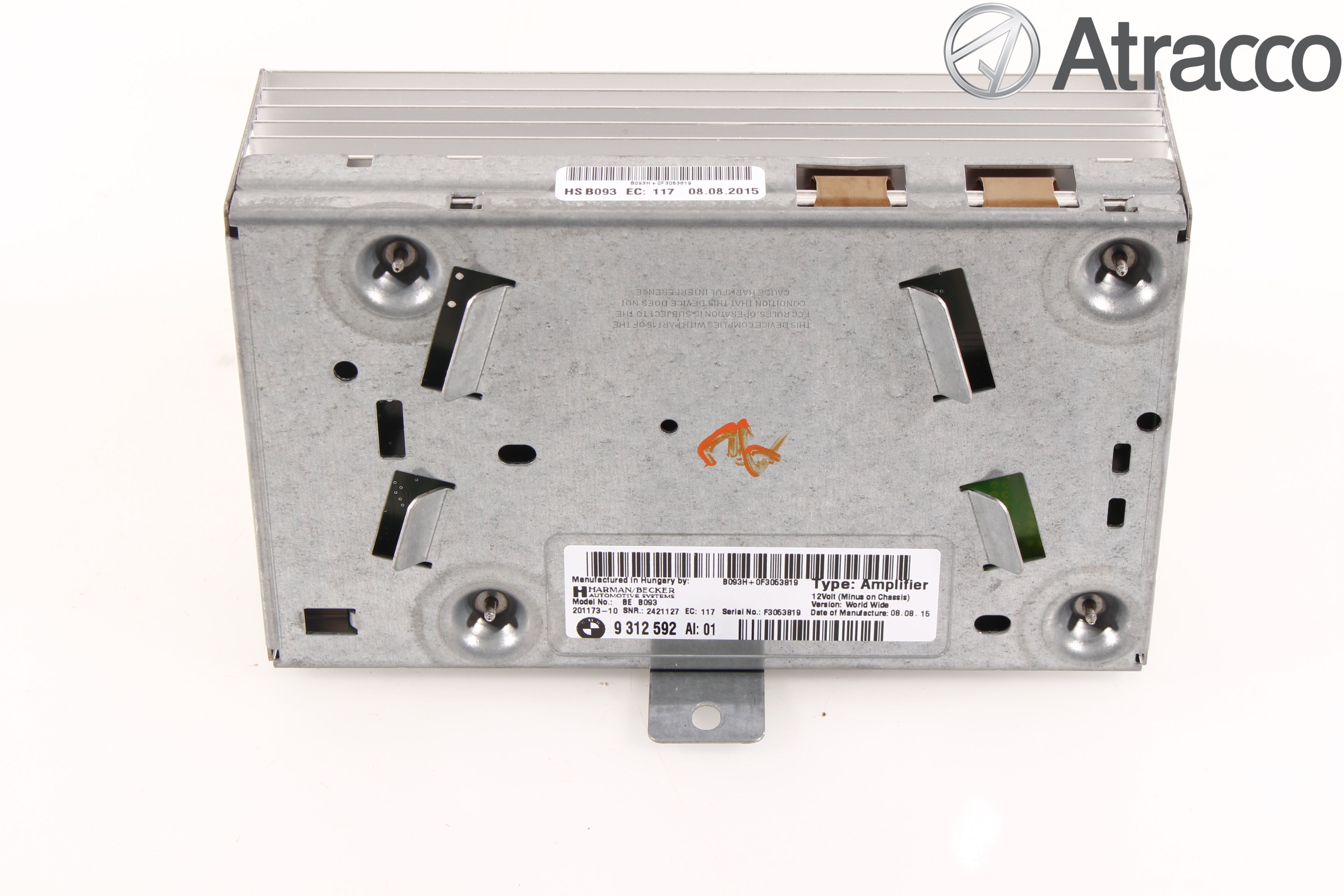 BMW 5 F10/F11/F18 09-17 Stereo Radio Med Cd