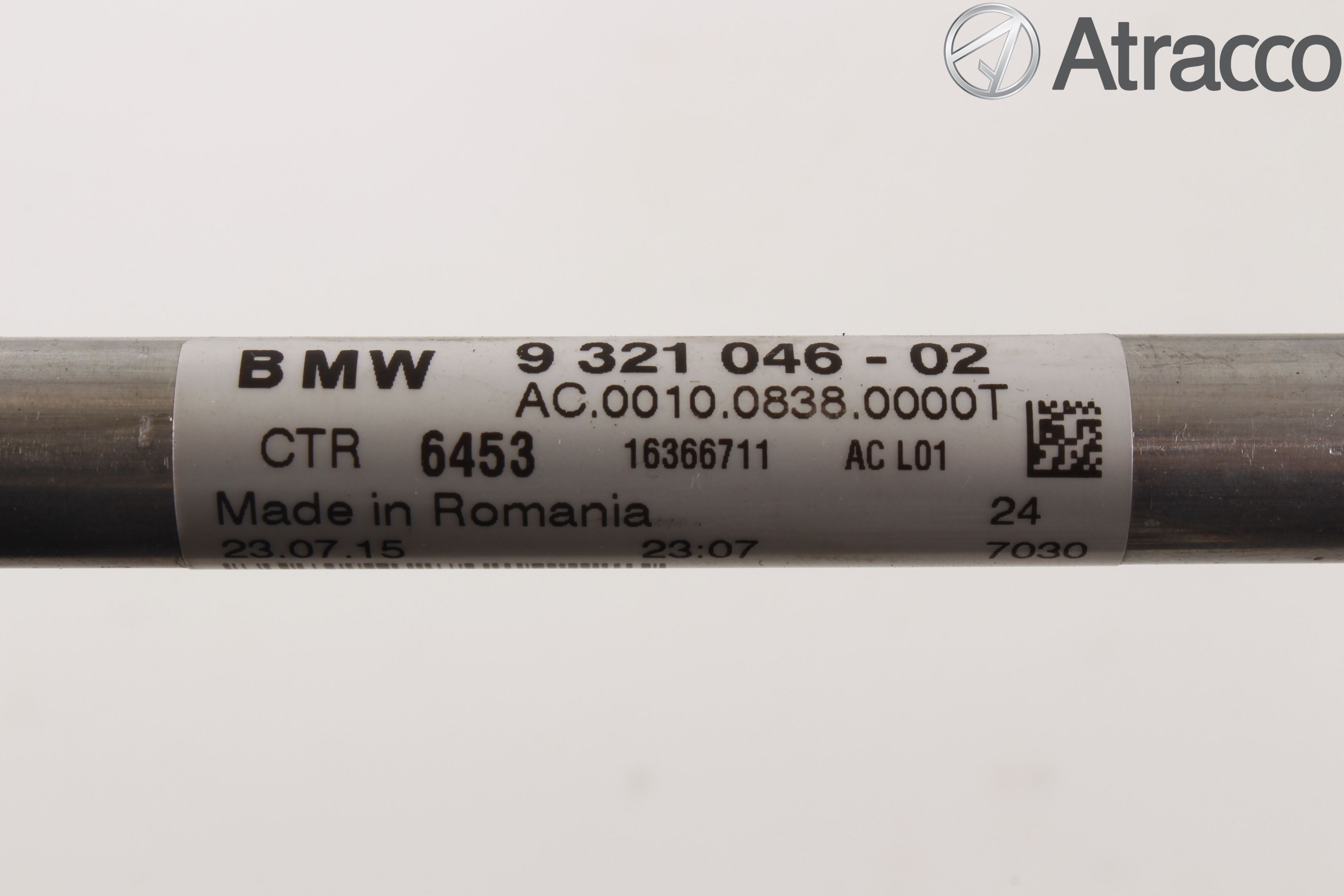 BMW 5 F10/F11/F18 09-17 Varme Ac Slange - Rør