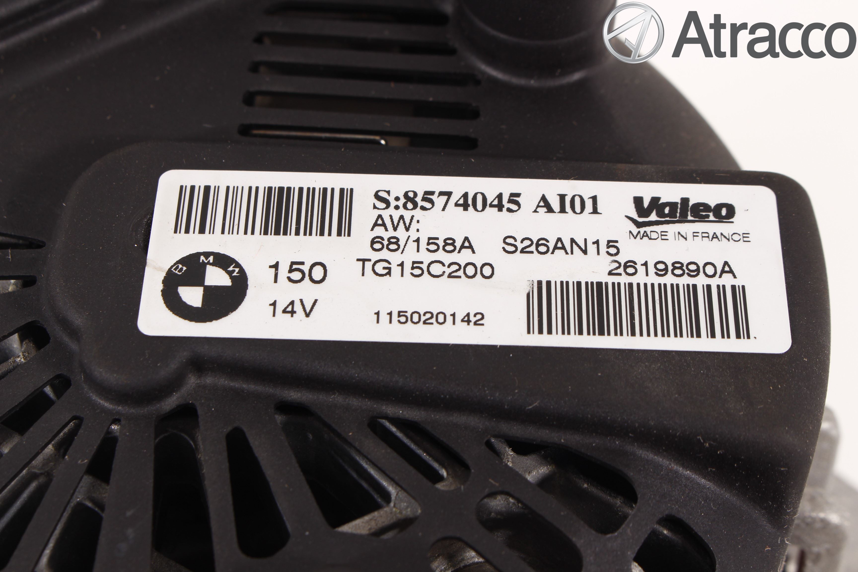 Toyota AVENSIS 16-18 Dynamo