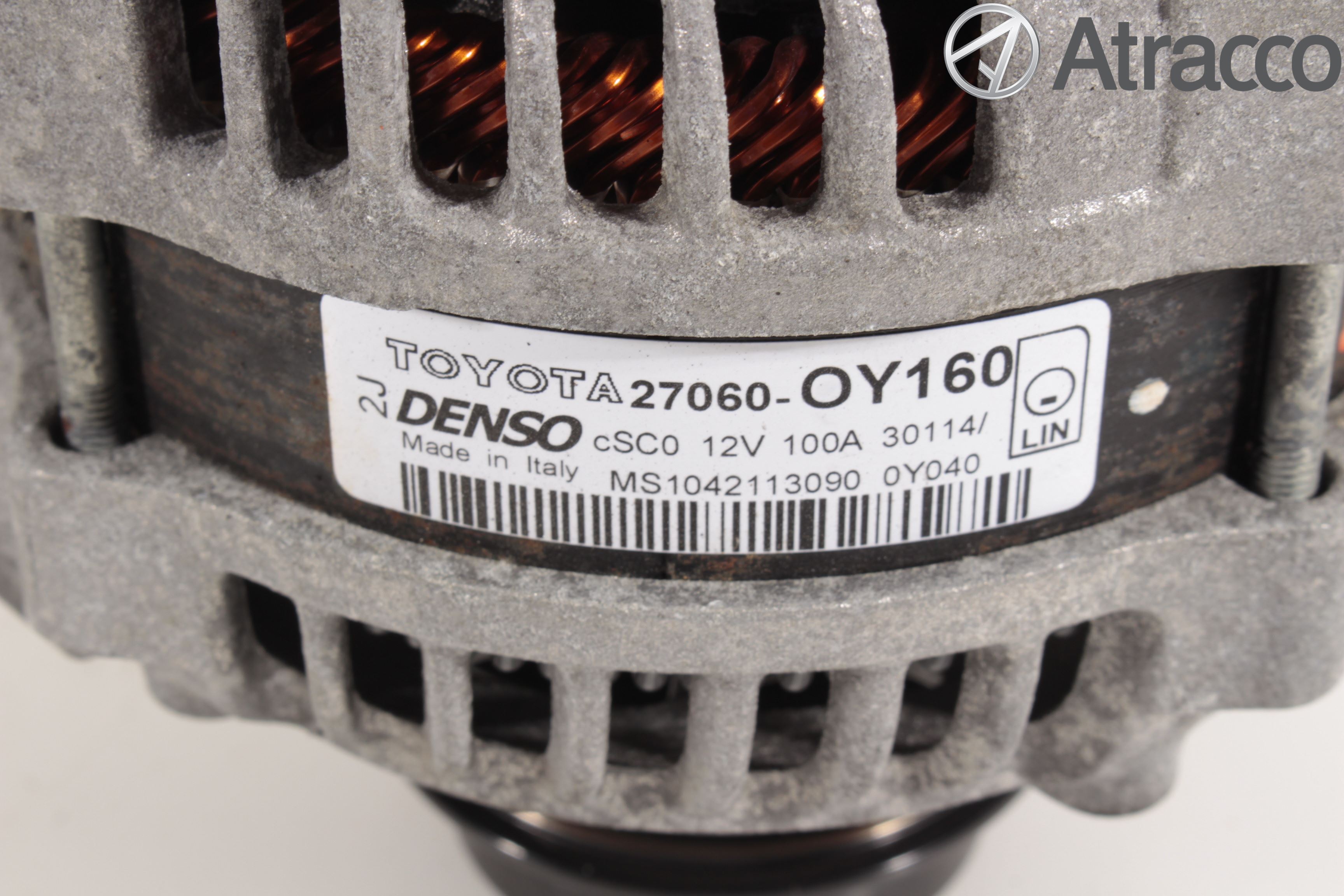 Toyota YARIS XP130 15-20 Dynamo