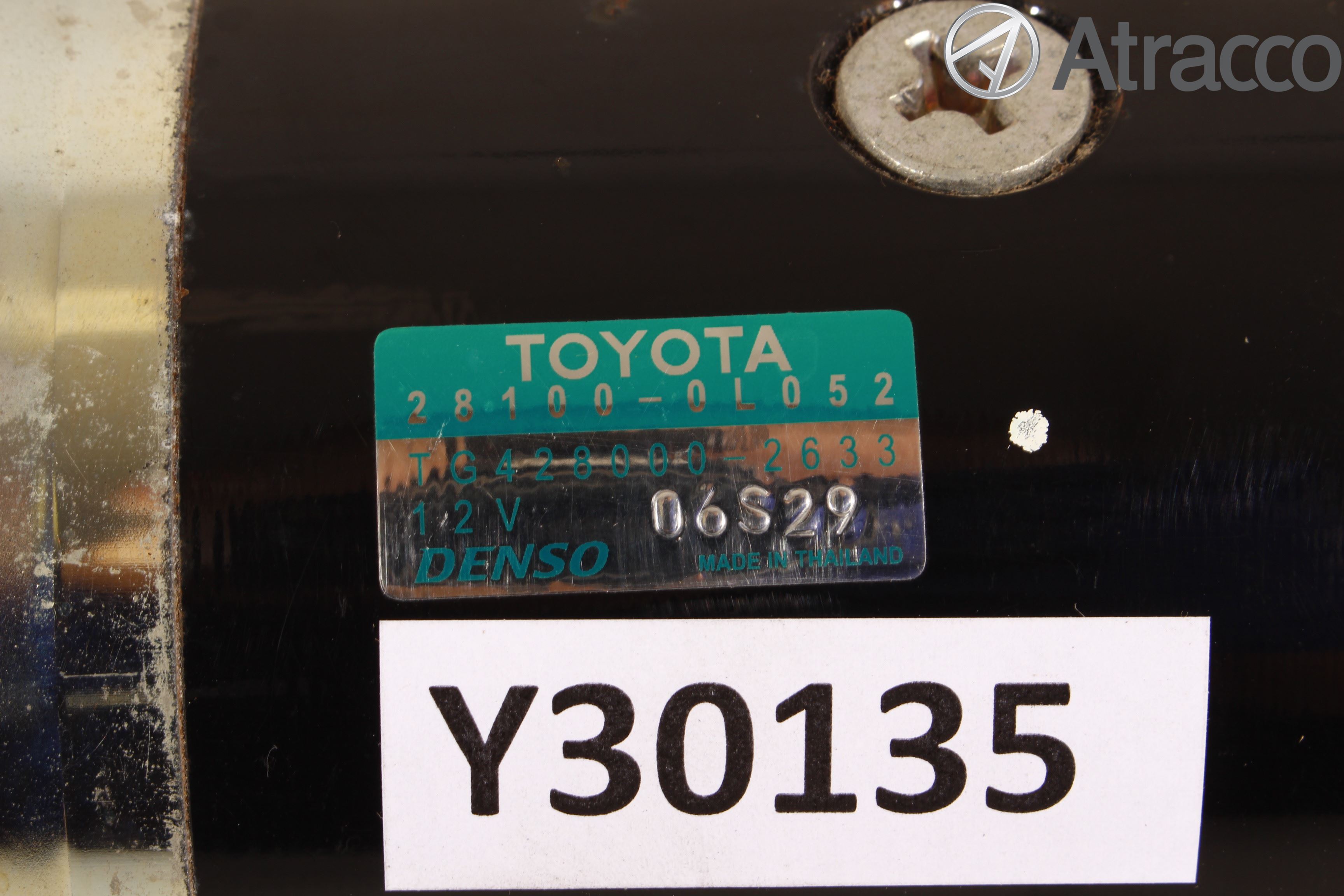 Toyota HILUX 05-16 Startmotor Diesel