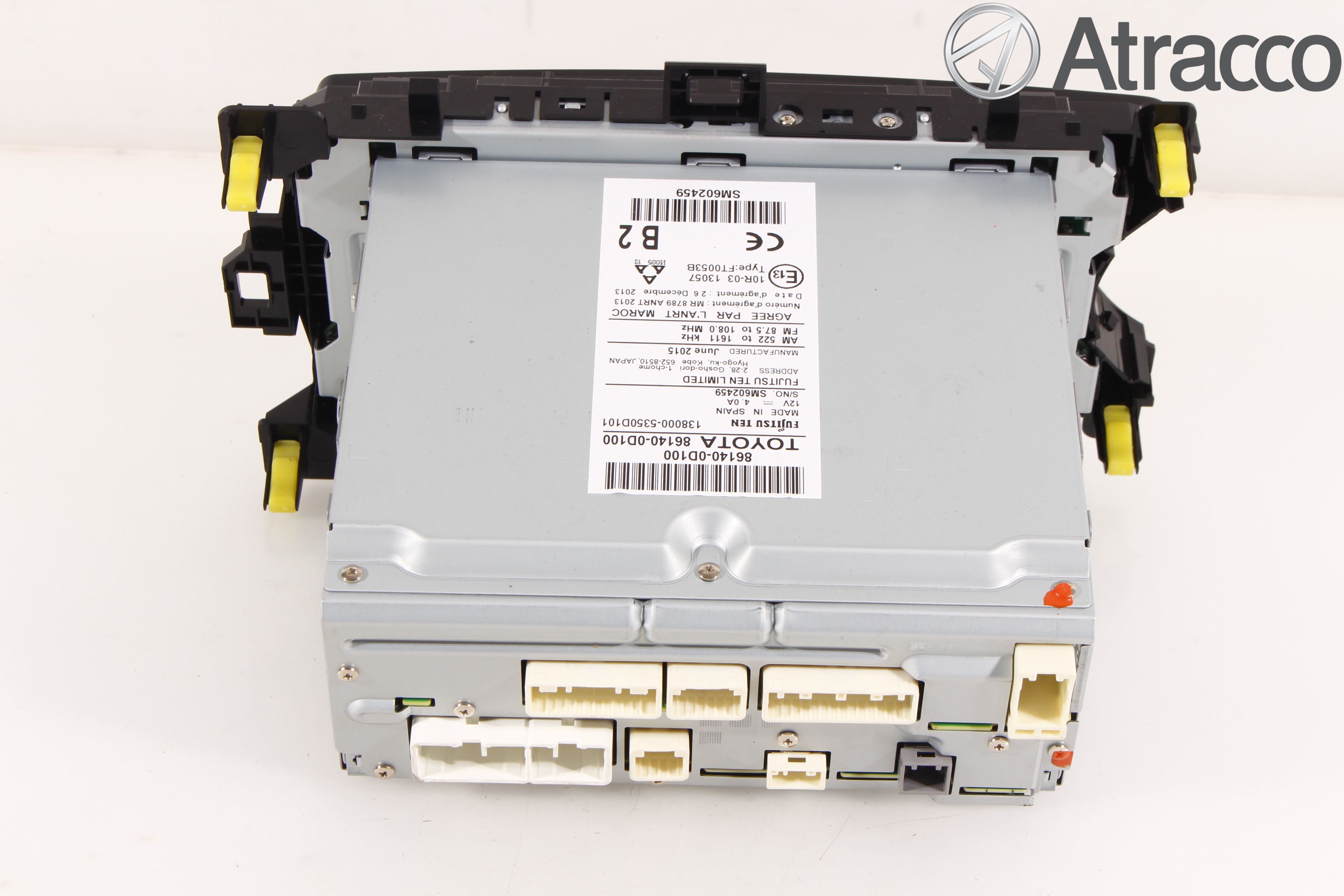 Toyota YARIS XP130 15-20 Stereo Radio Med Cd