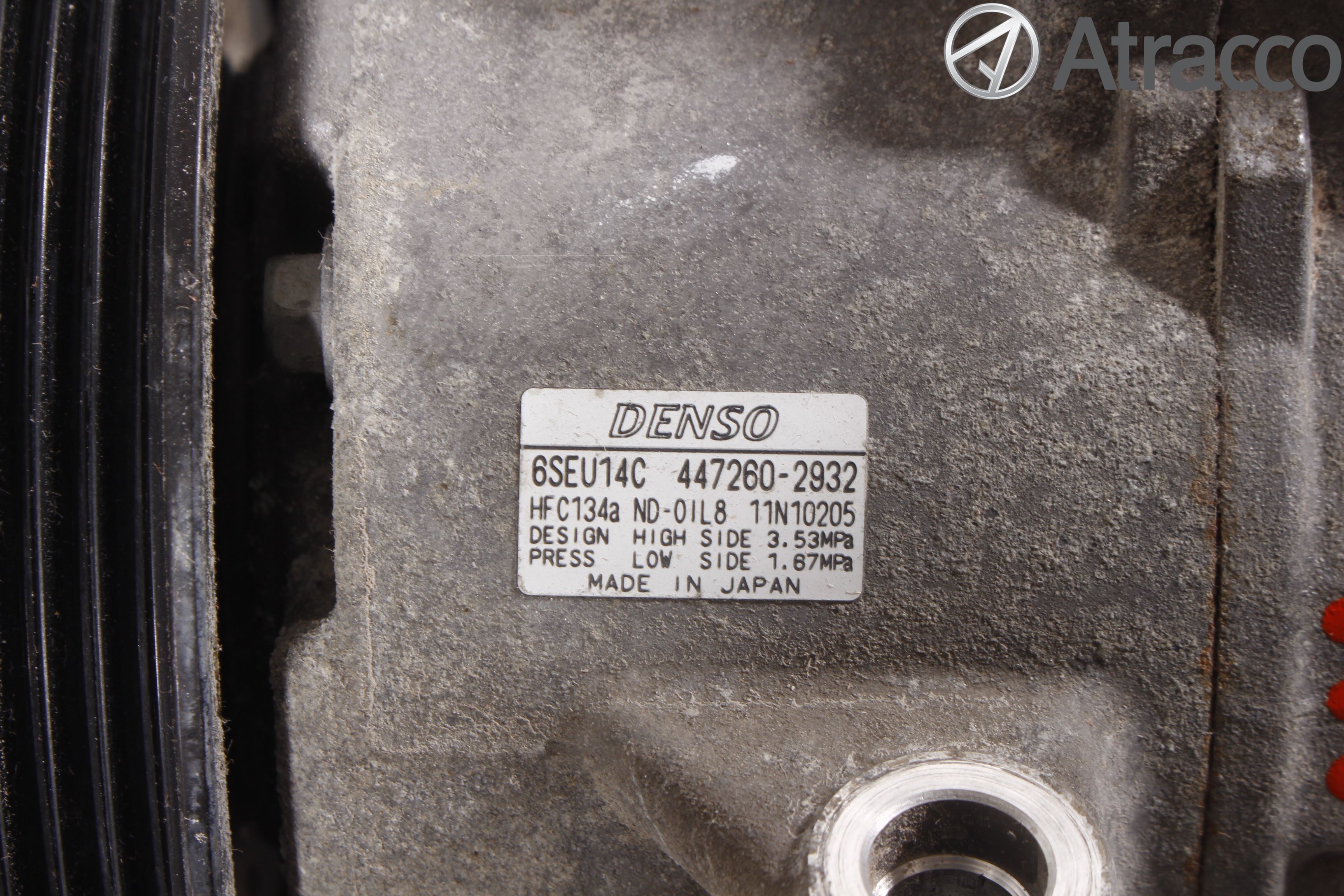Toyota RAV 4 06-12 Varme Ac Kompressor