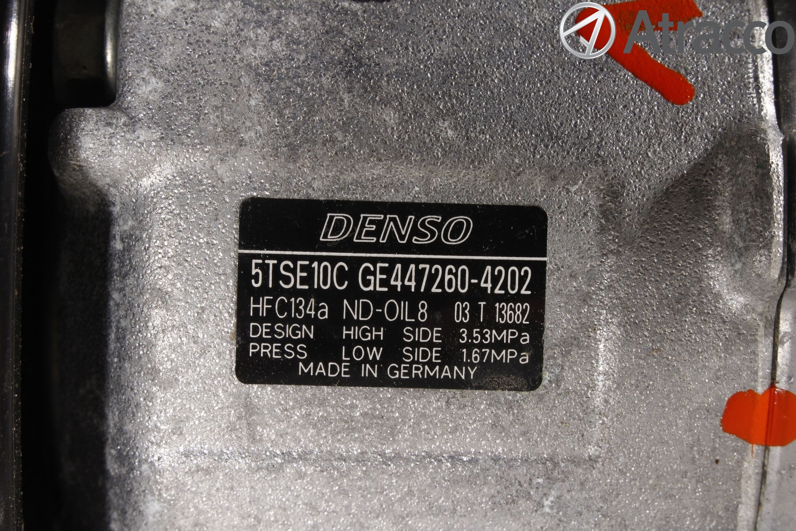 Toyota YARIS XP130 15-20 Varme Ac Kompressor