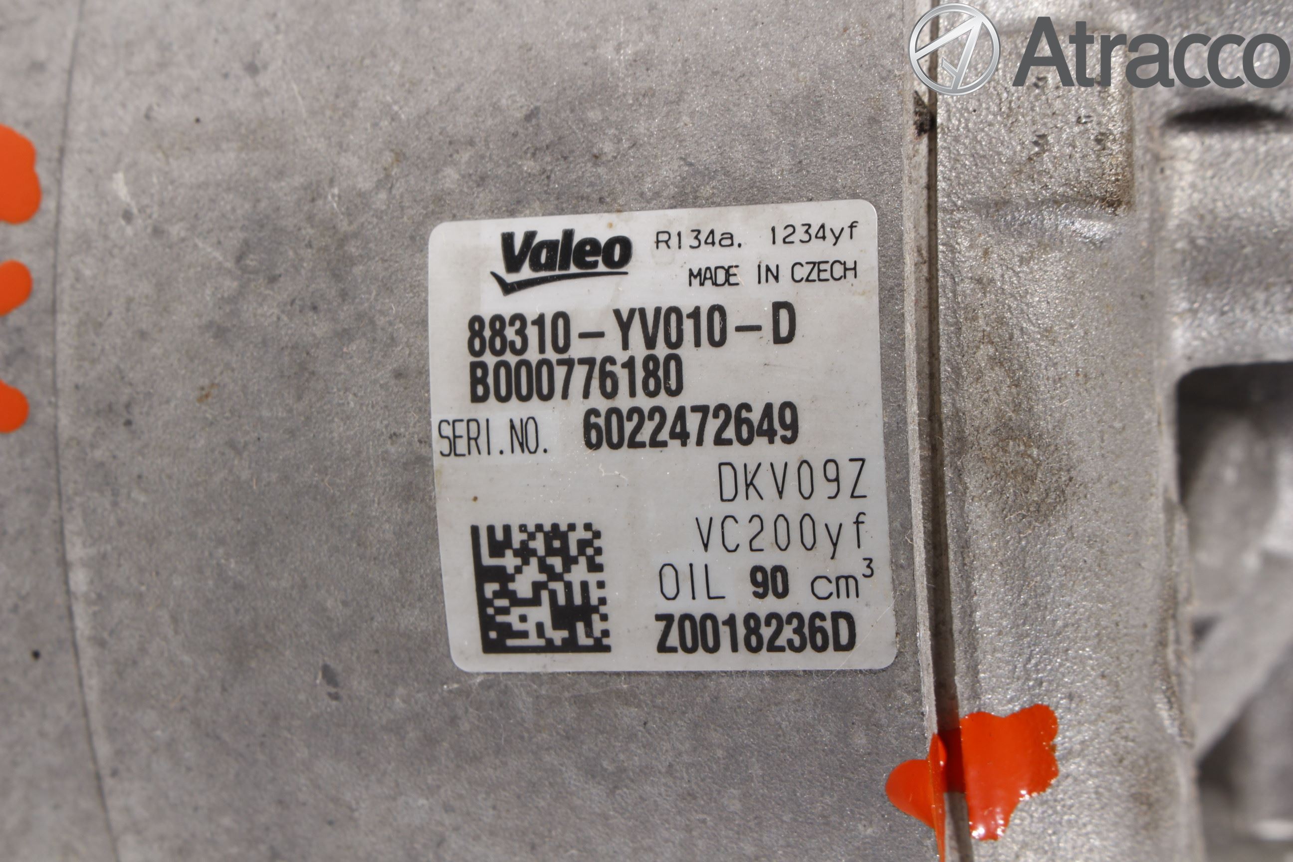 Toyota AYGO 15-21 Varme Ac Kompressor