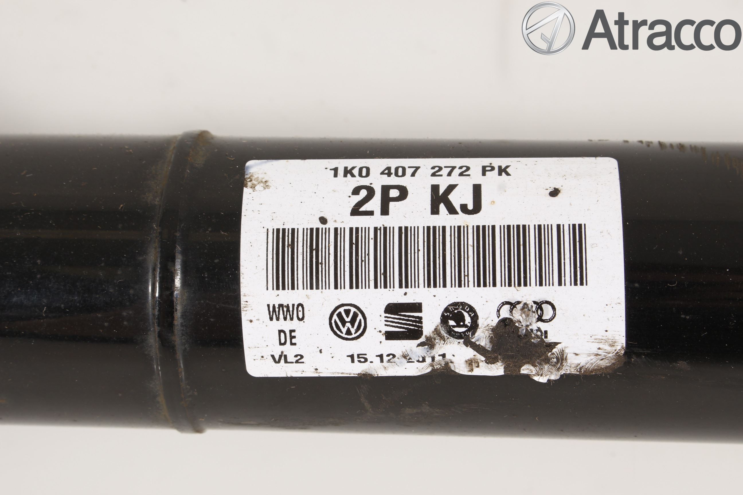 Volkswagen VW GOLF PLUS/CROSS GOLF 04-14 Drivaksel Foran Kompl Høyre