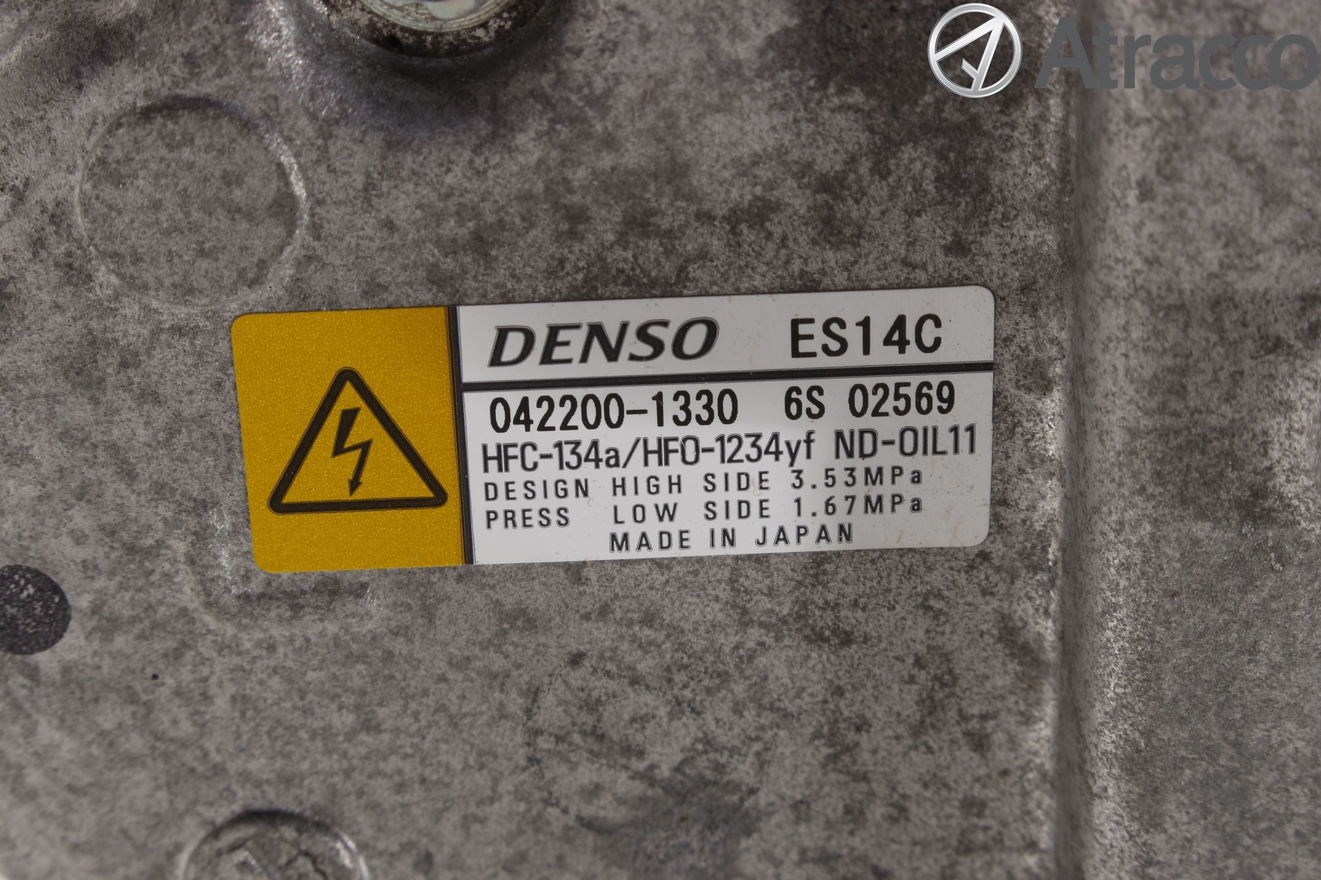 Toyota AURIS 13-19 Varme Ac Kompressor