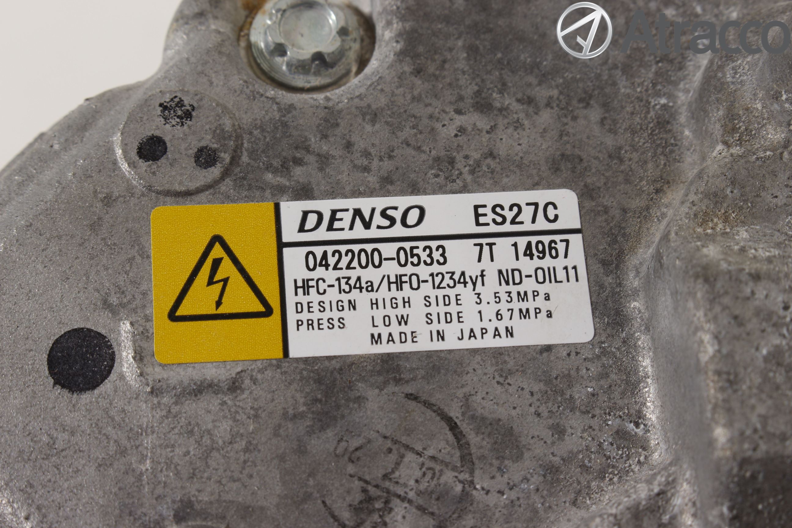 Toyota RAV4 13-18 Varme Ac Kompressor