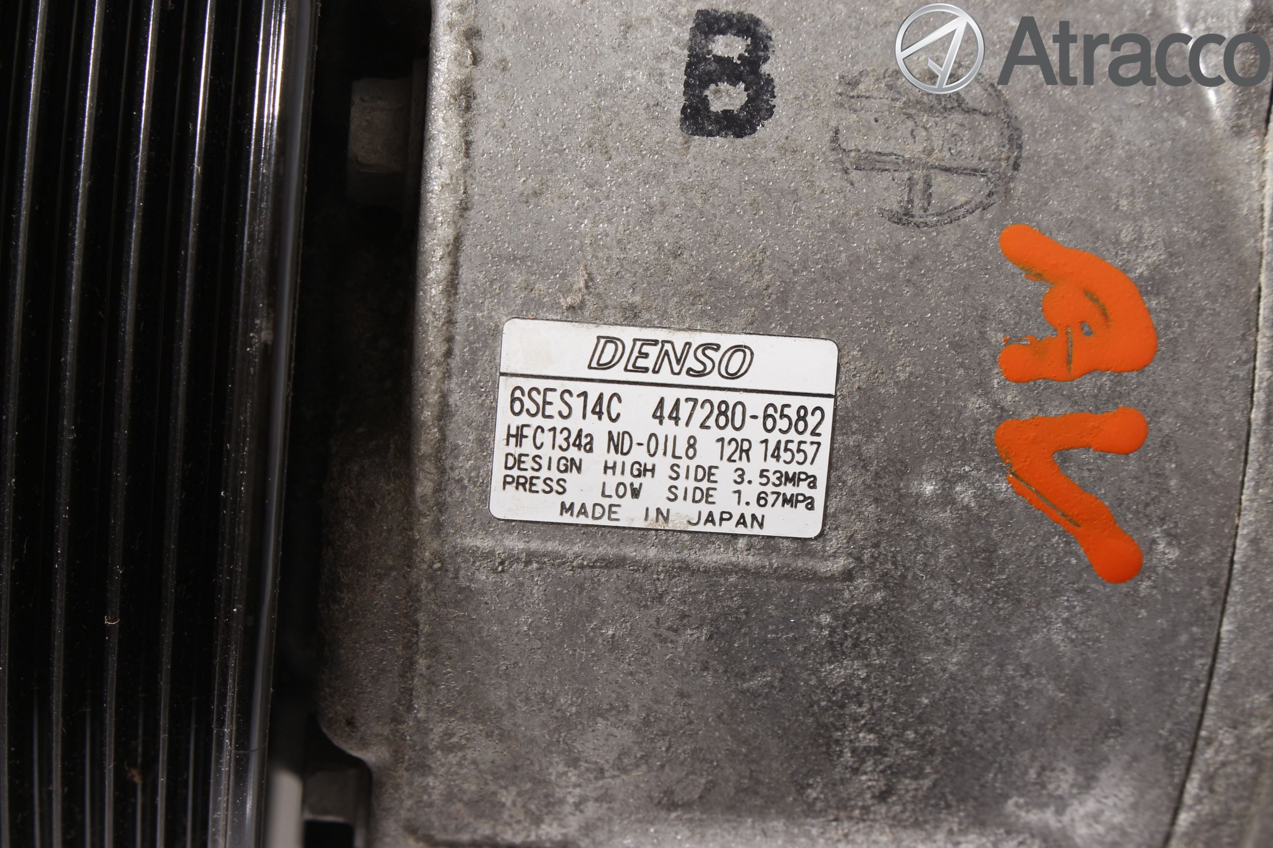 Toyota AVENSIS 16-18 Varme Ac Kompressor