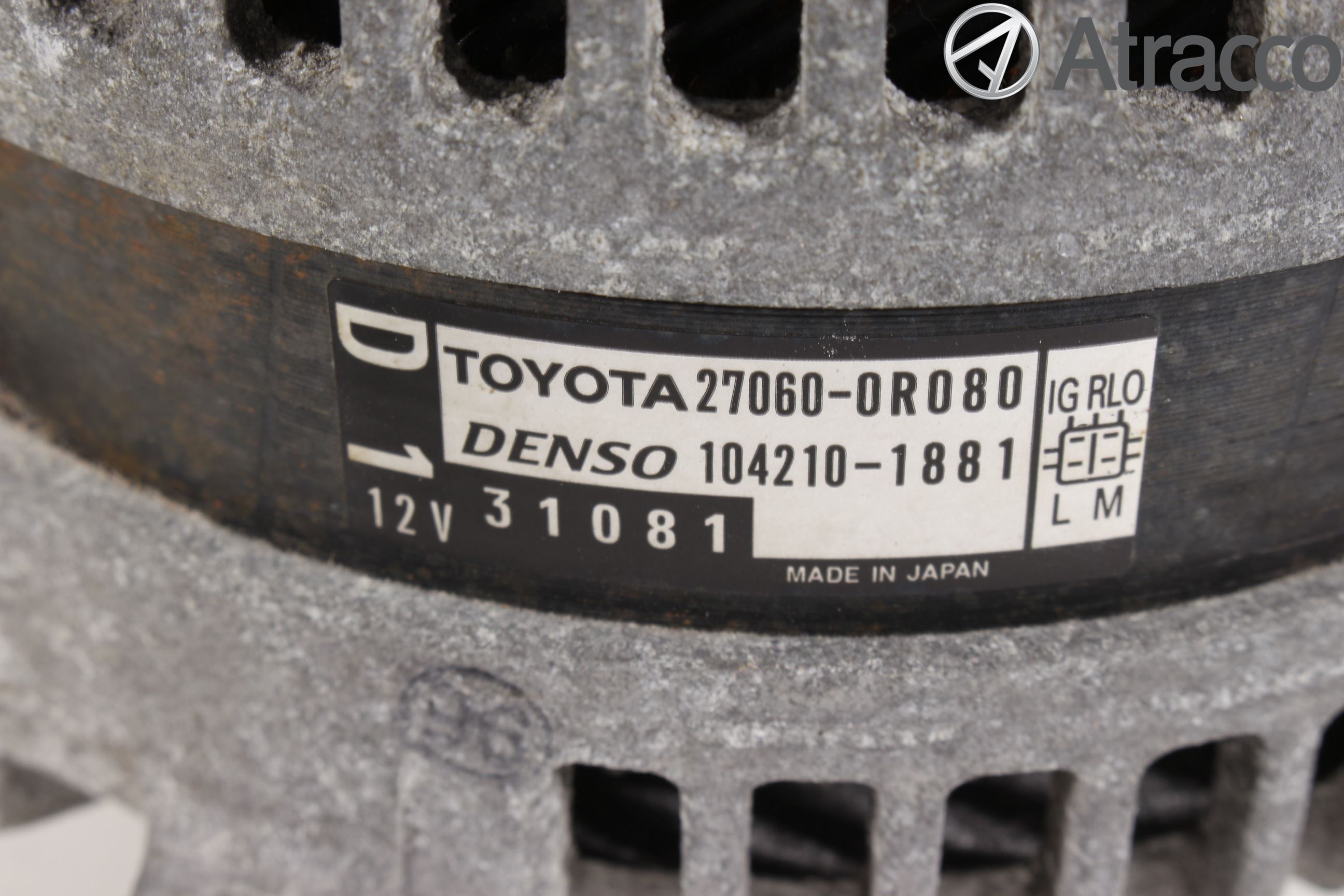 Toyota AVENSIS 09-15 Dynamo