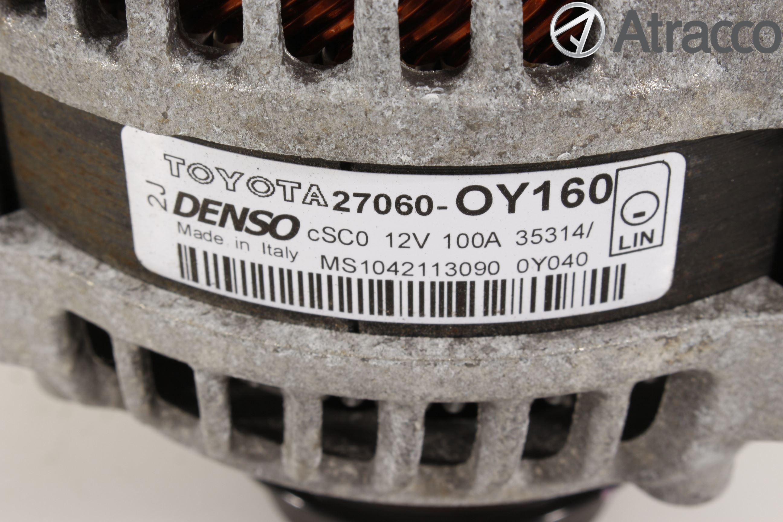 Toyota YARIS XP130 15-20 Dynamo