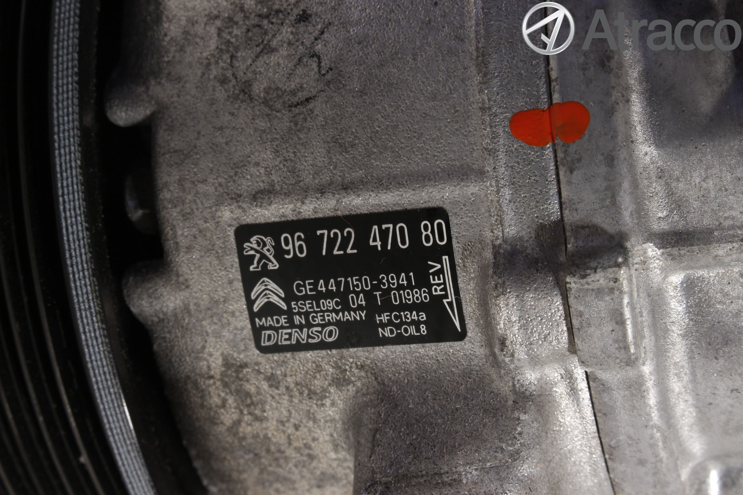 Peugeot PEUGOT 208 16-19 Varme Ac Kompressor
