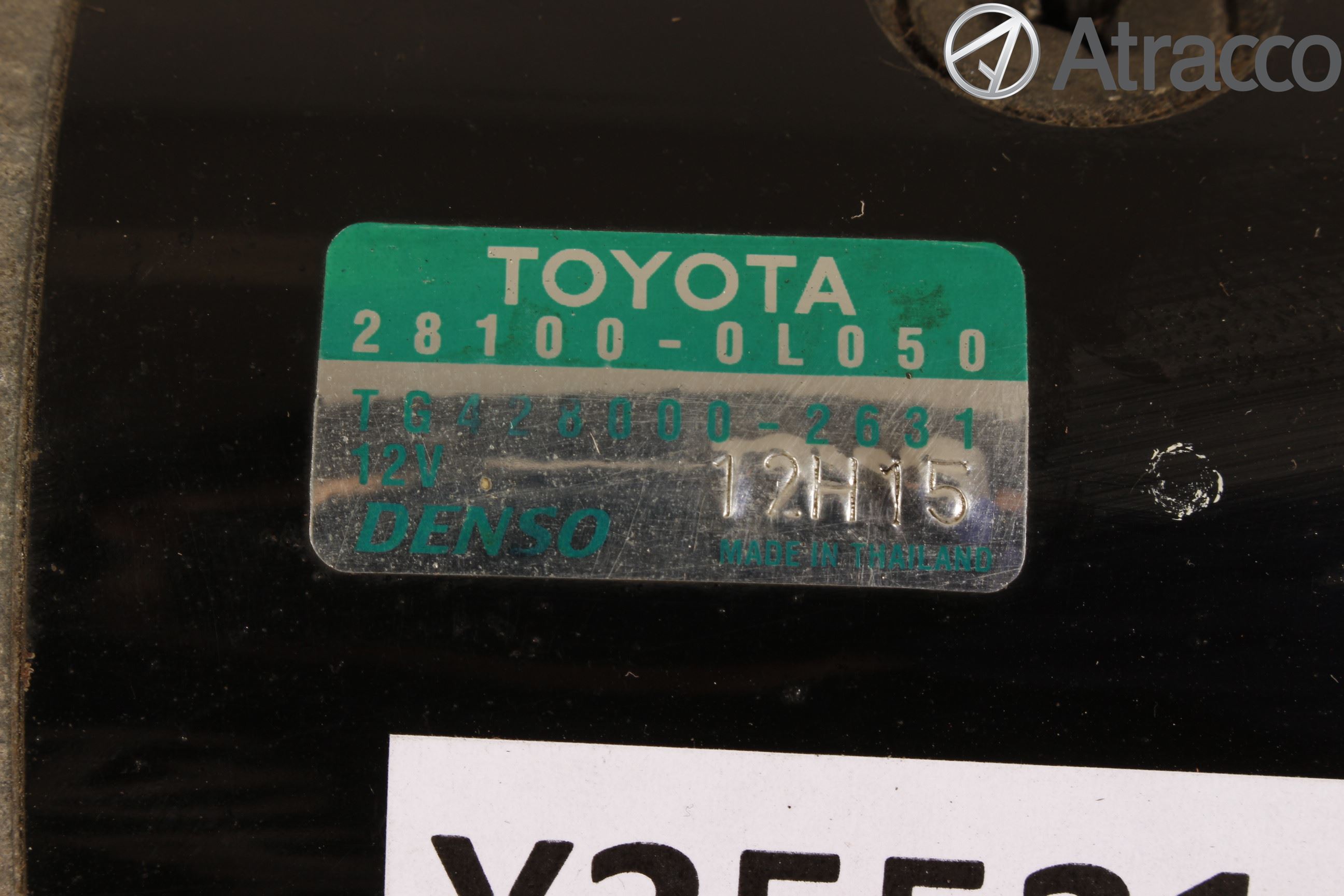 Toyota HILUX 05-16 Startmotor Diesel