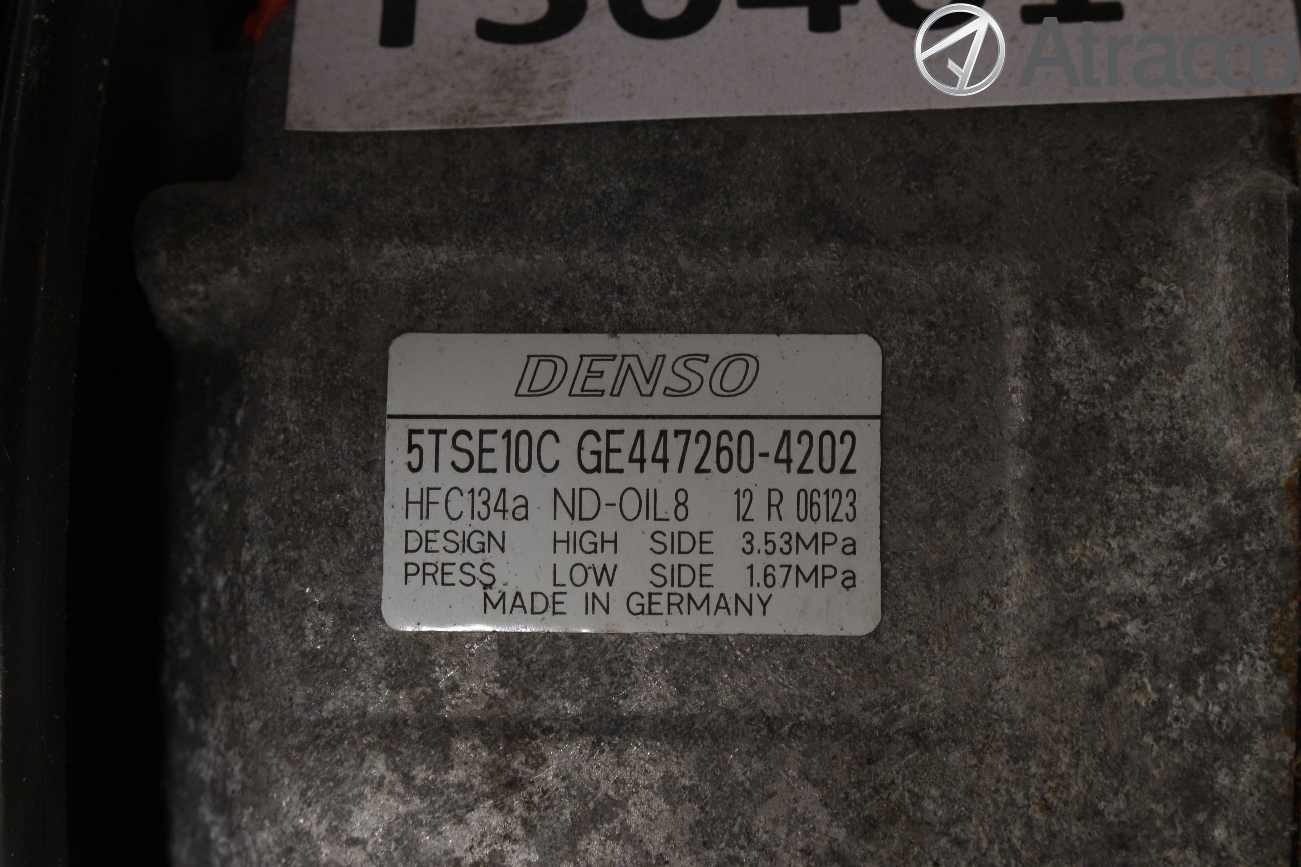 Toyota YARIS XP130 15-20 Varme Ac Kompressor