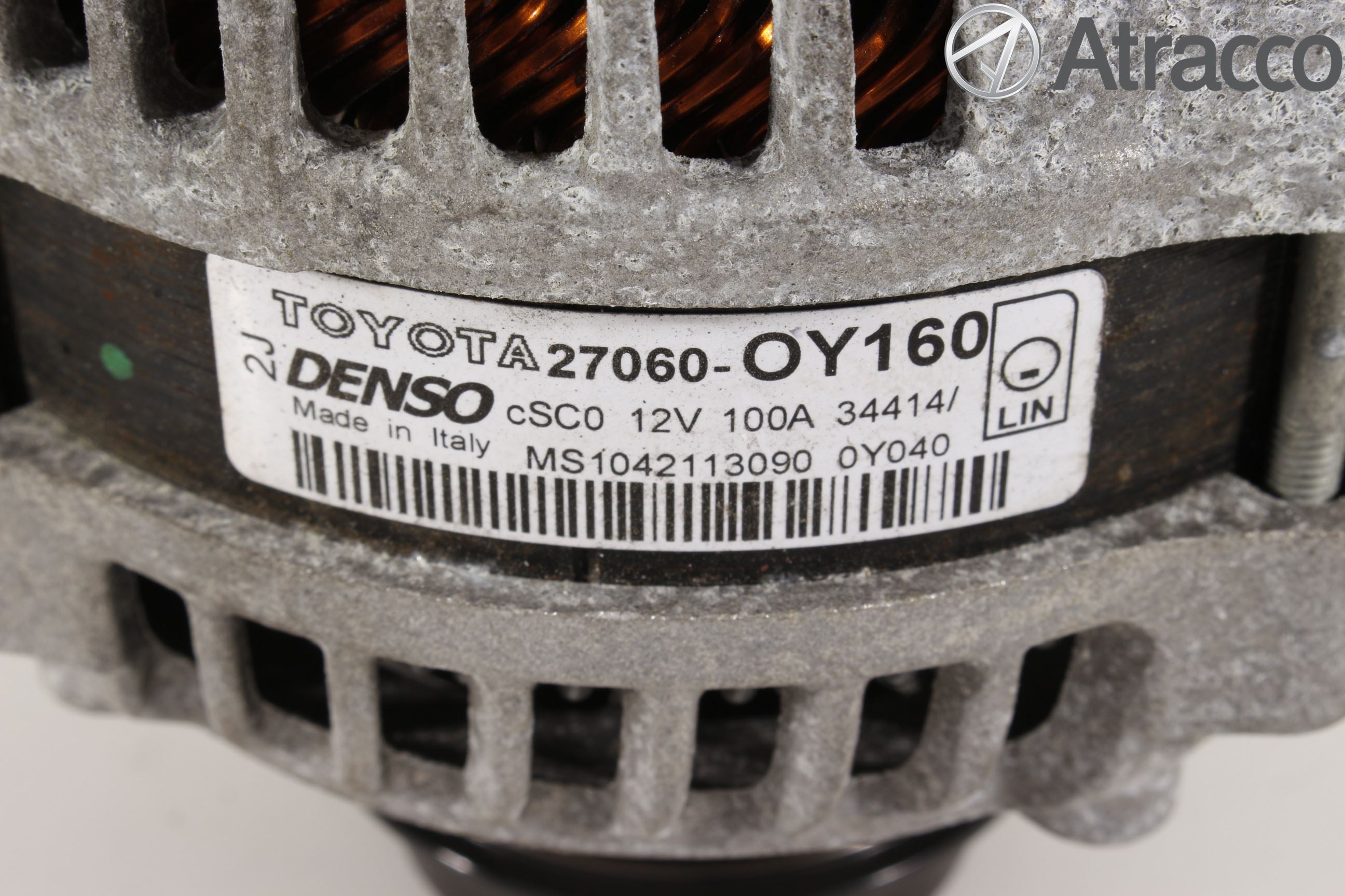 Toyota YARIS XP130 15-20 Dynamo