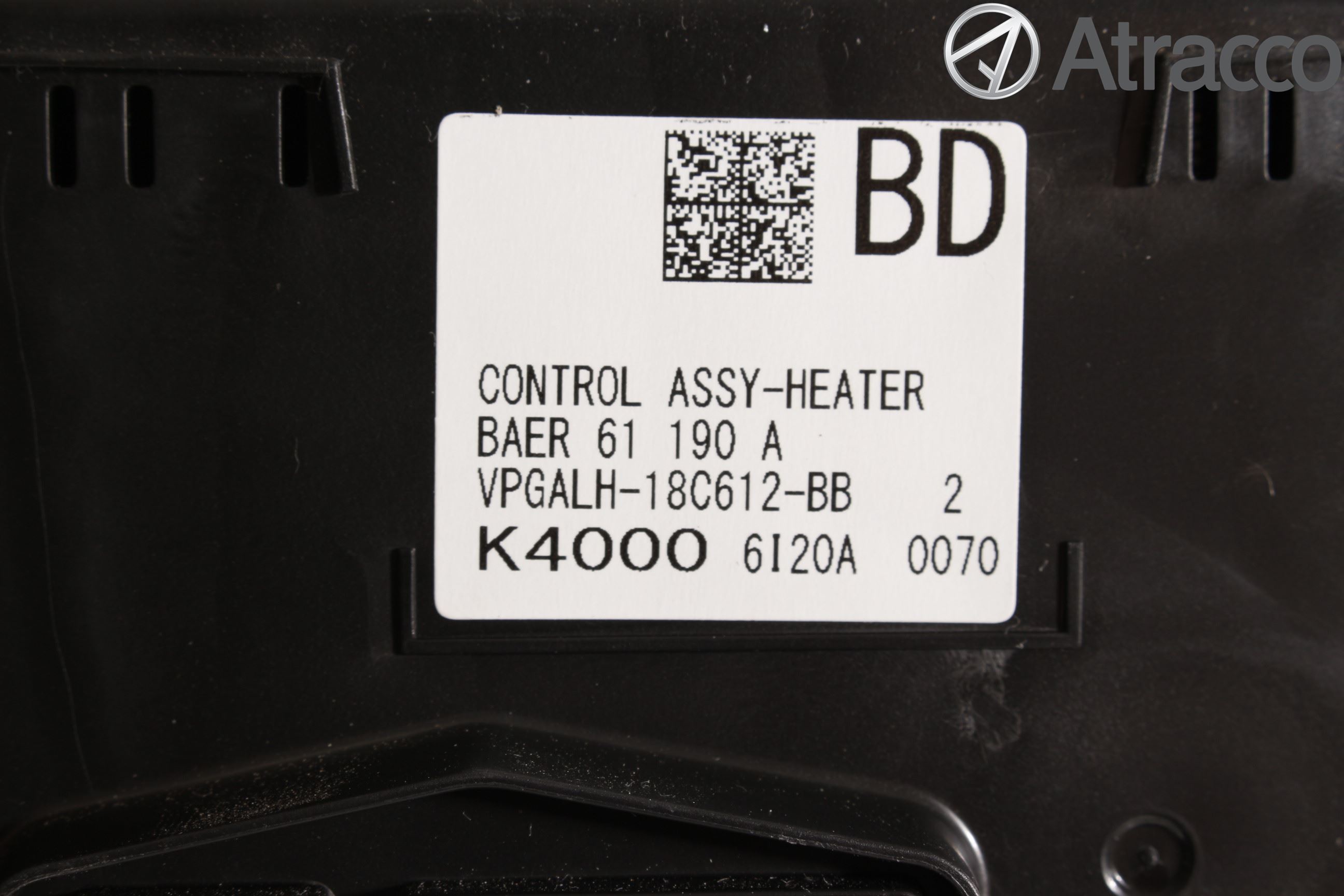 Mazda 3 III 14-19 Varme Ac Betjening-Display