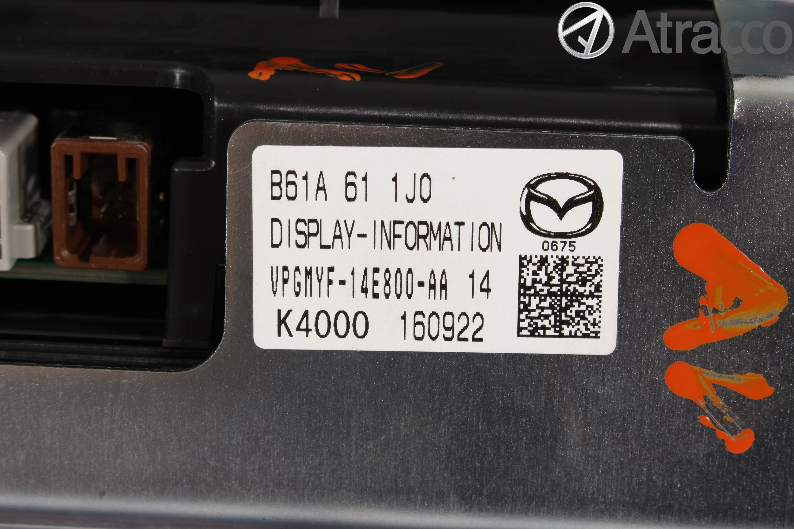 Mazda 3 III 14-19 Stereo Radio Med Cd