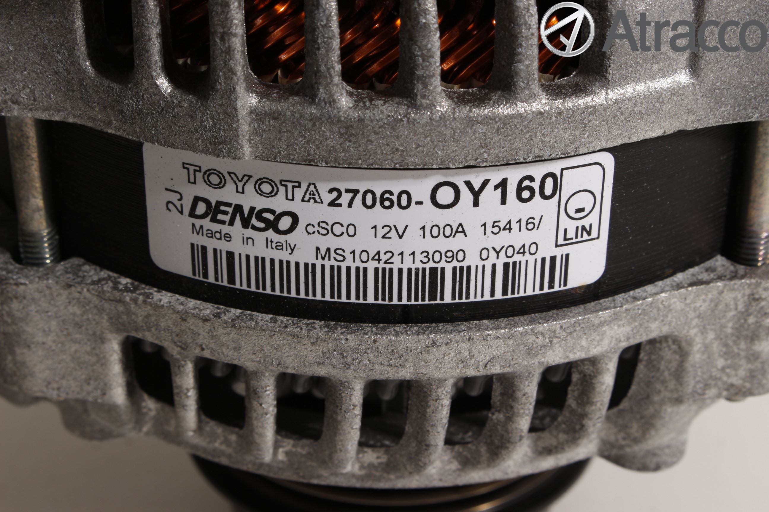 Toyota YARIS XP130 15-20 Dynamo
