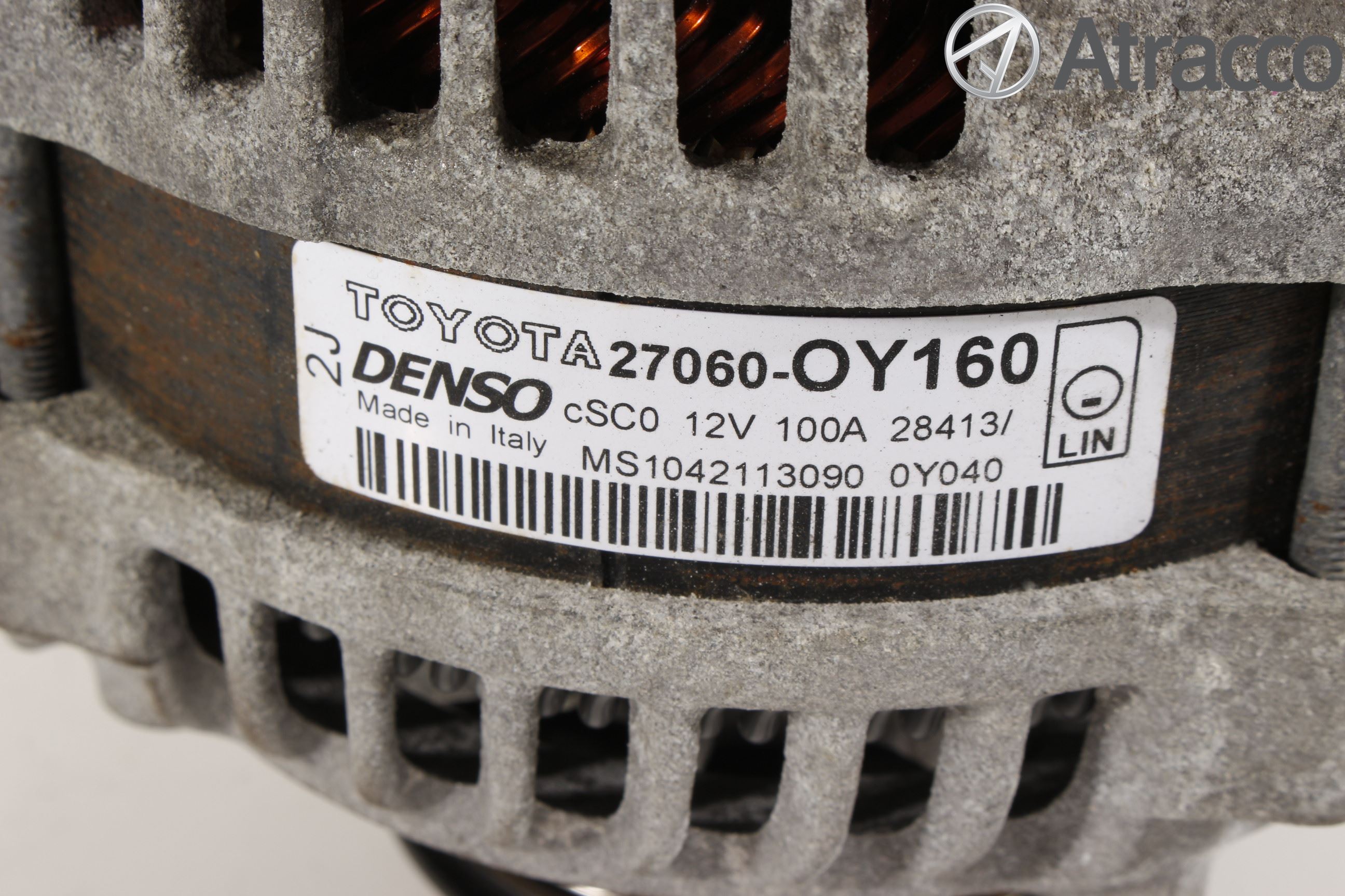 Toyota YARIS XP130 12-14 Dynamo