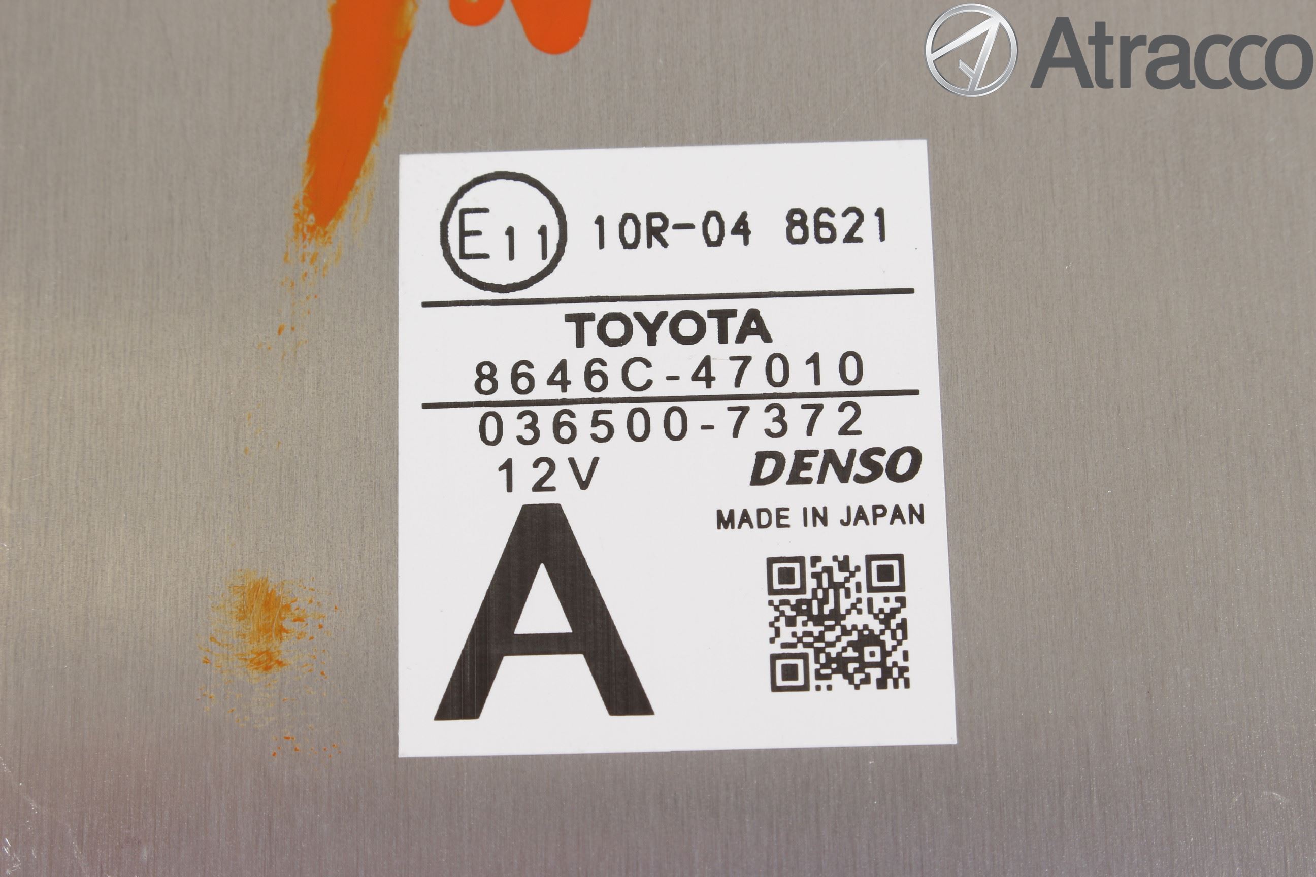 Toyota PRIUS (ZVW50) 16-21 Sensor Kollisjonsbeskyttelse