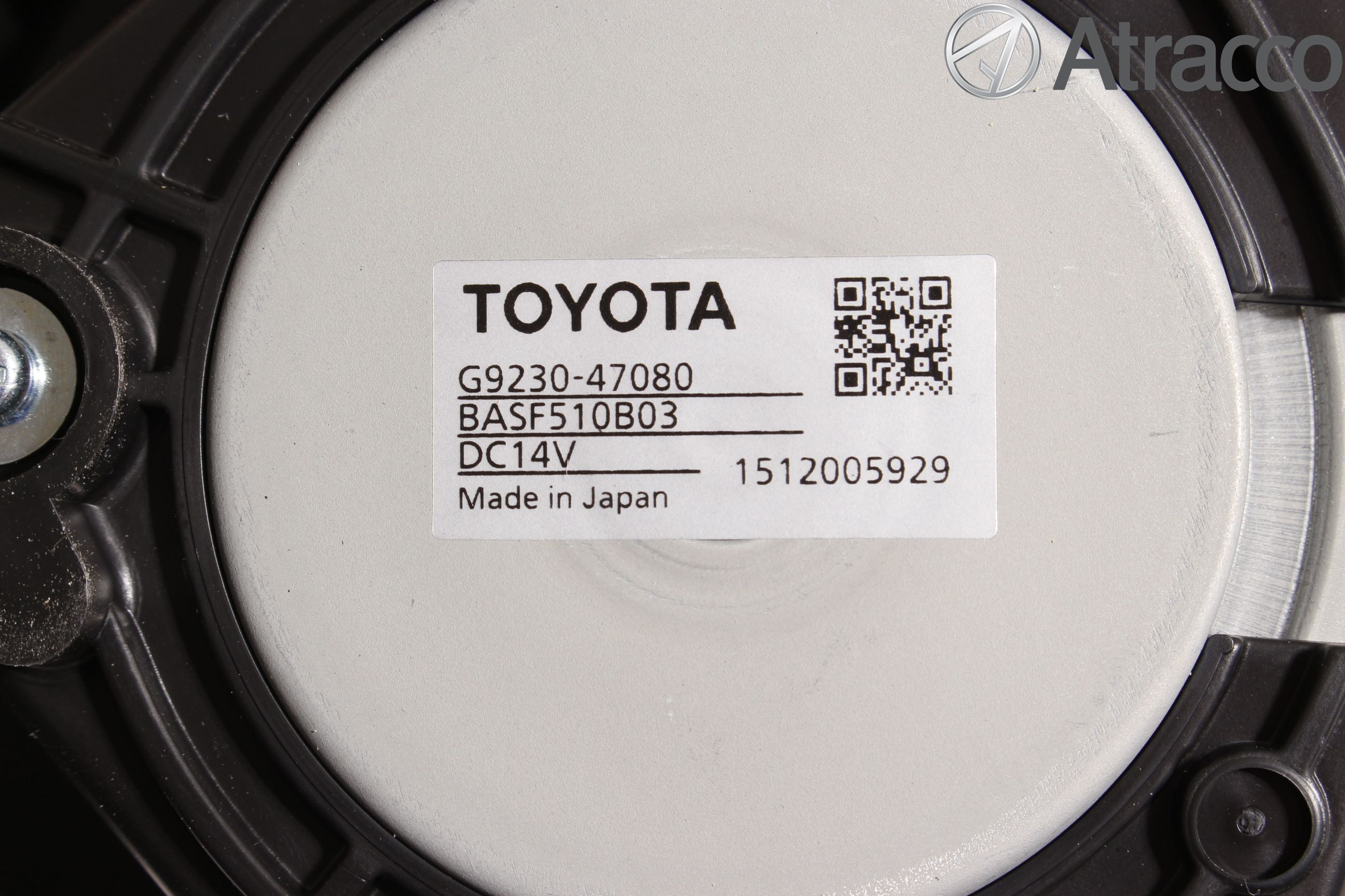 Toyota PRIUS (ZVW50) 16-21 Kjølevifte Elektrisk