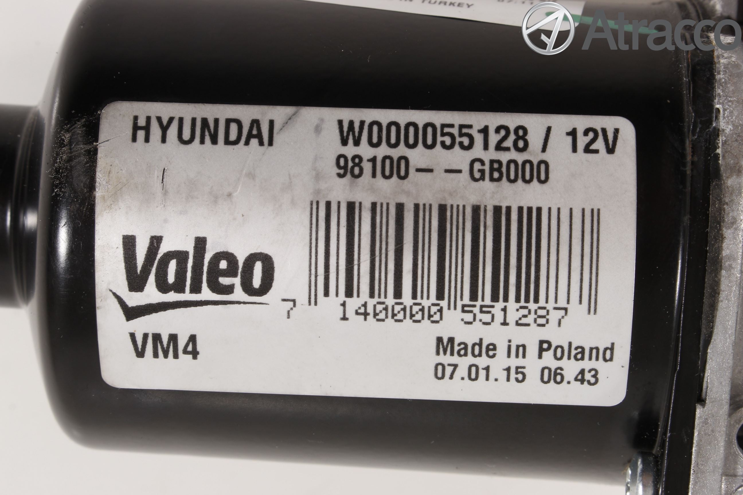 Hyundai i20 GB 15-20 Viskermotor Frontrute