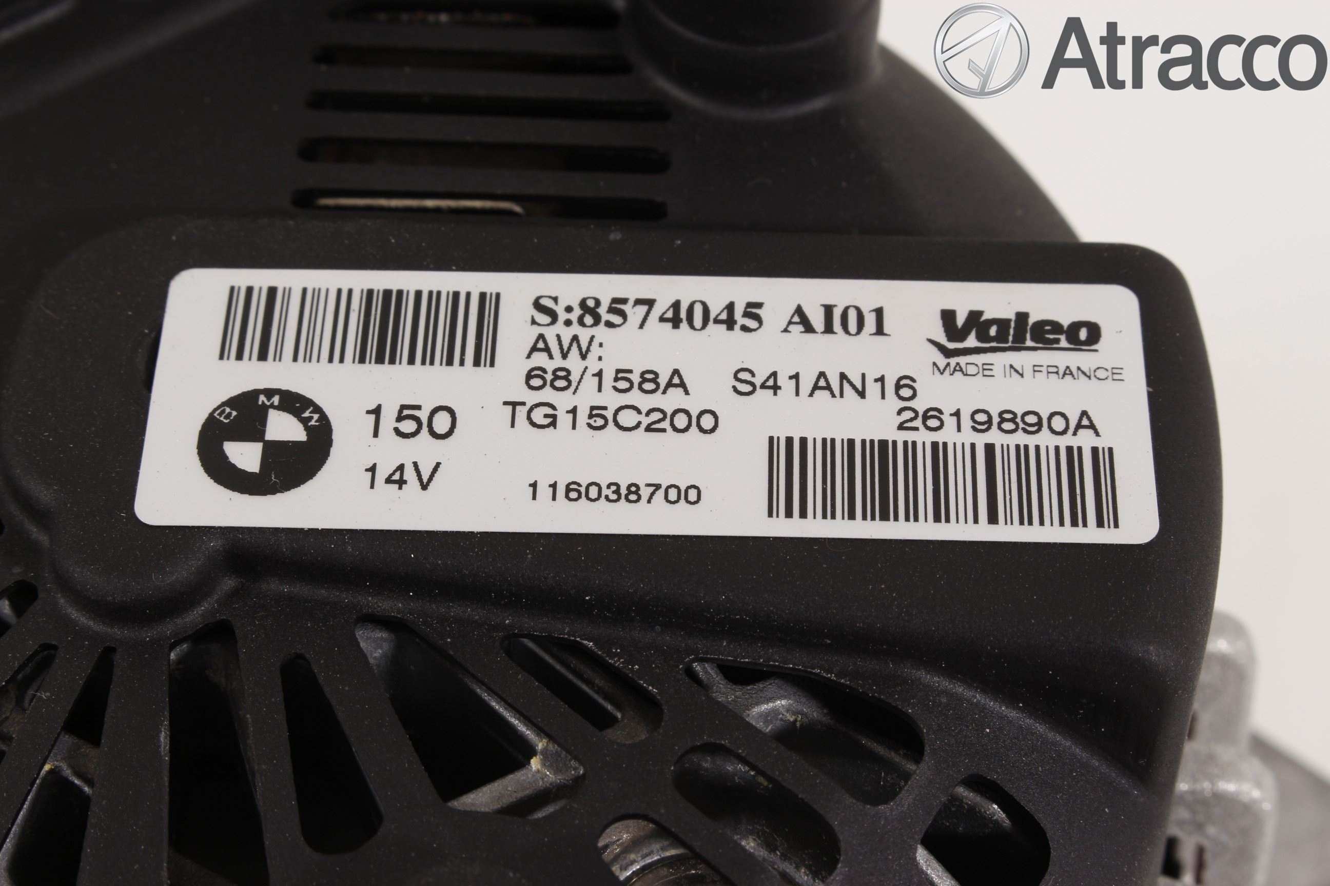 Toyota AVENSIS 16-18 Dynamo