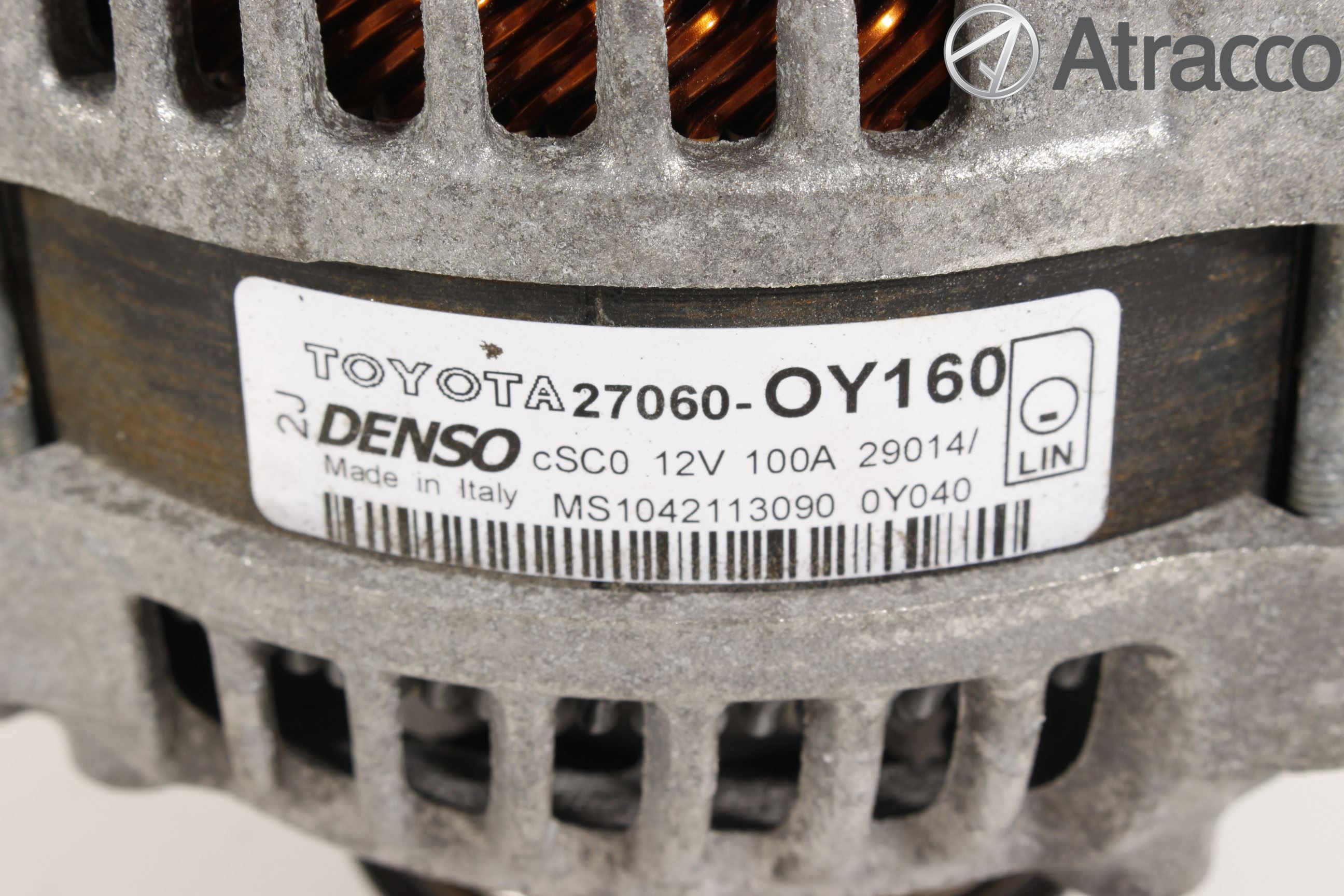 Toyota YARIS XP130 15-20 Dynamo