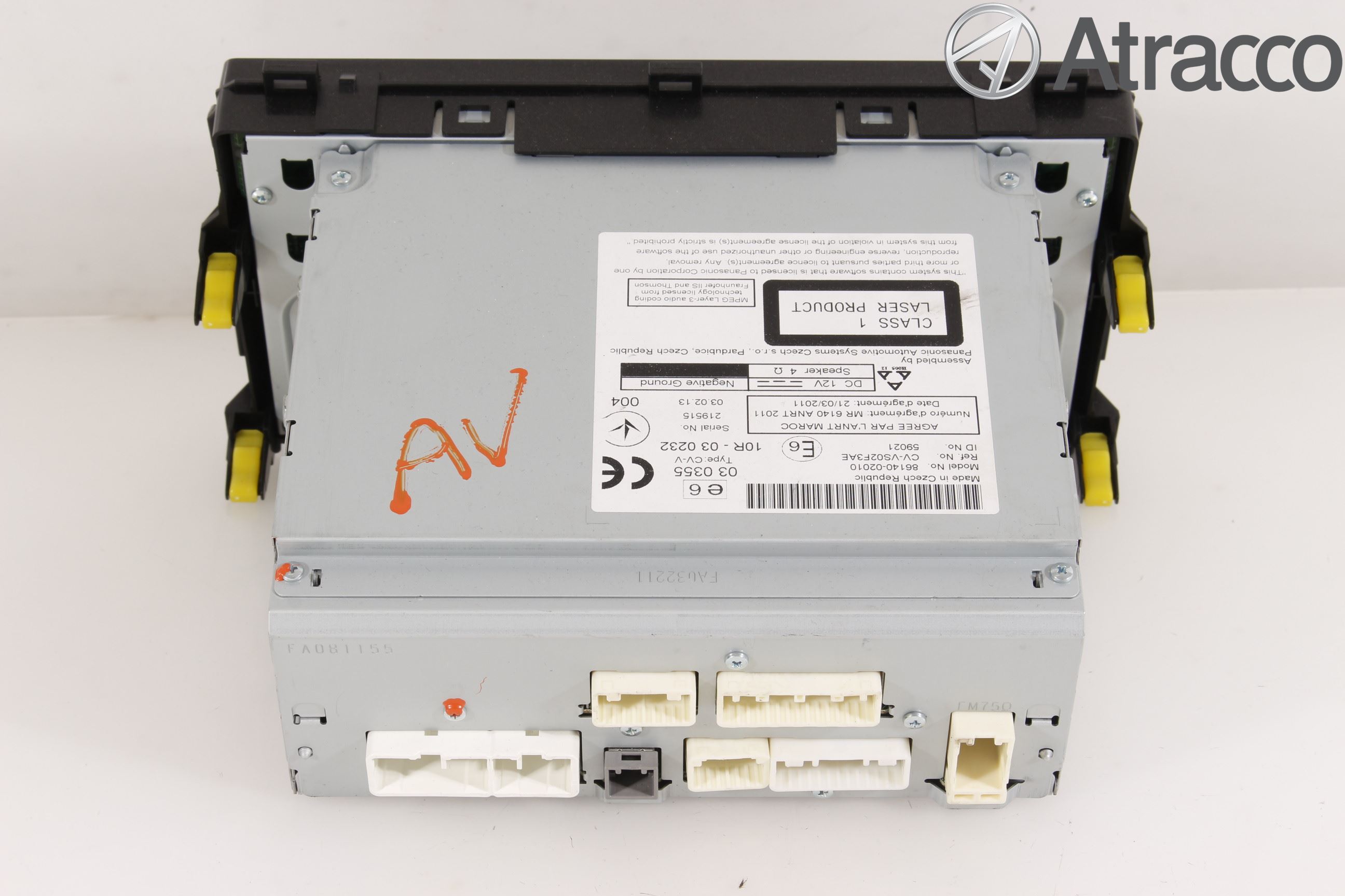 Toyota AURIS 13-19 Stereo Radio Med Cd