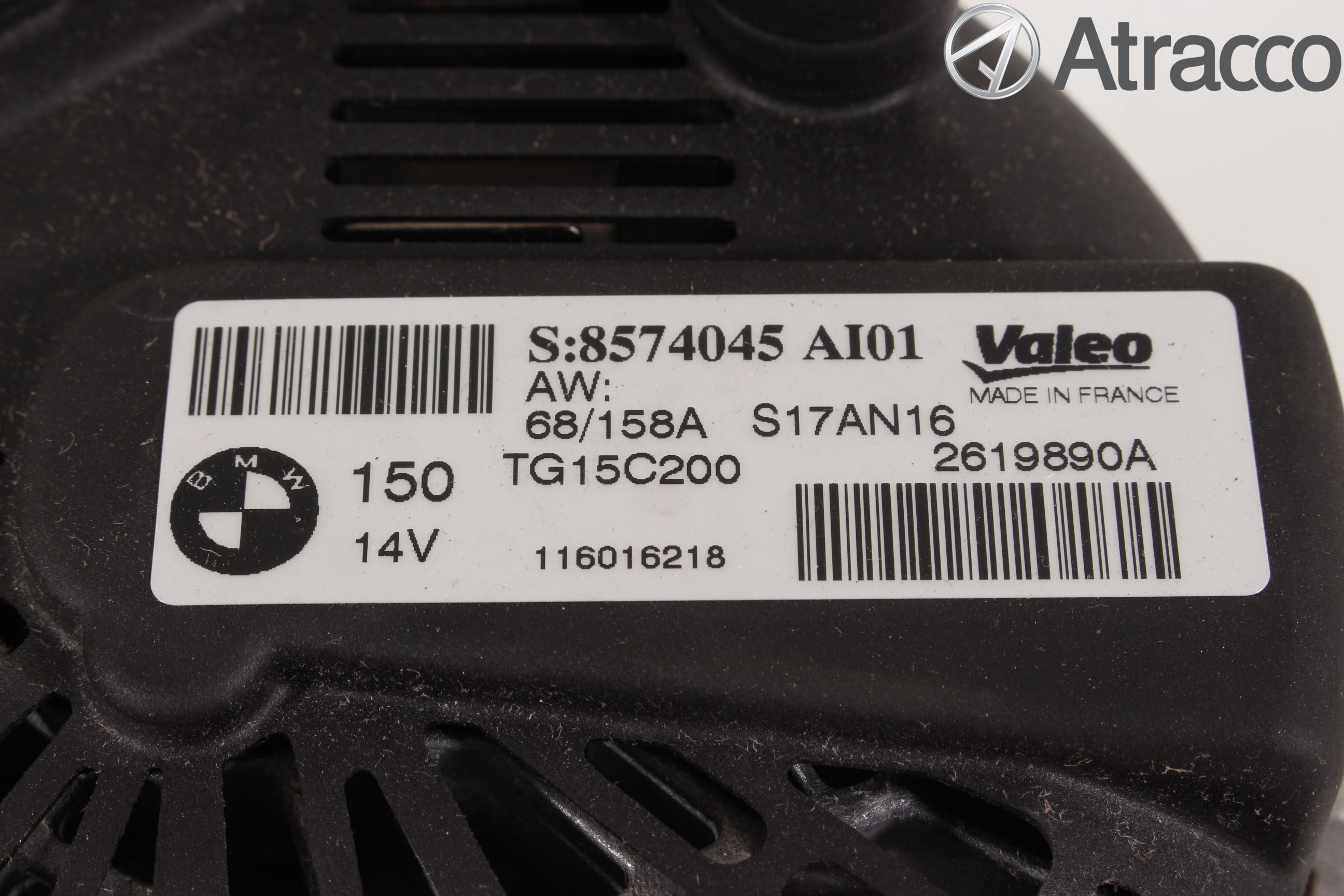 Toyota AVENSIS 16-18 Dynamo