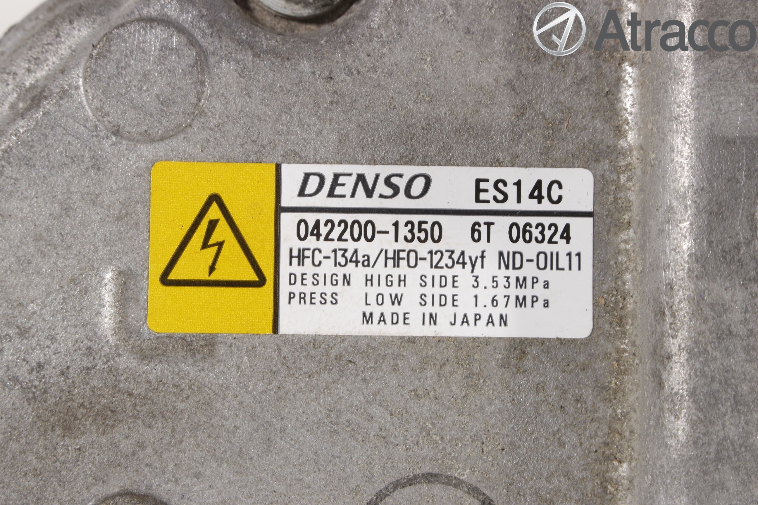 Toyota YARIS XP130 15-20 Varme Ac Kompressor