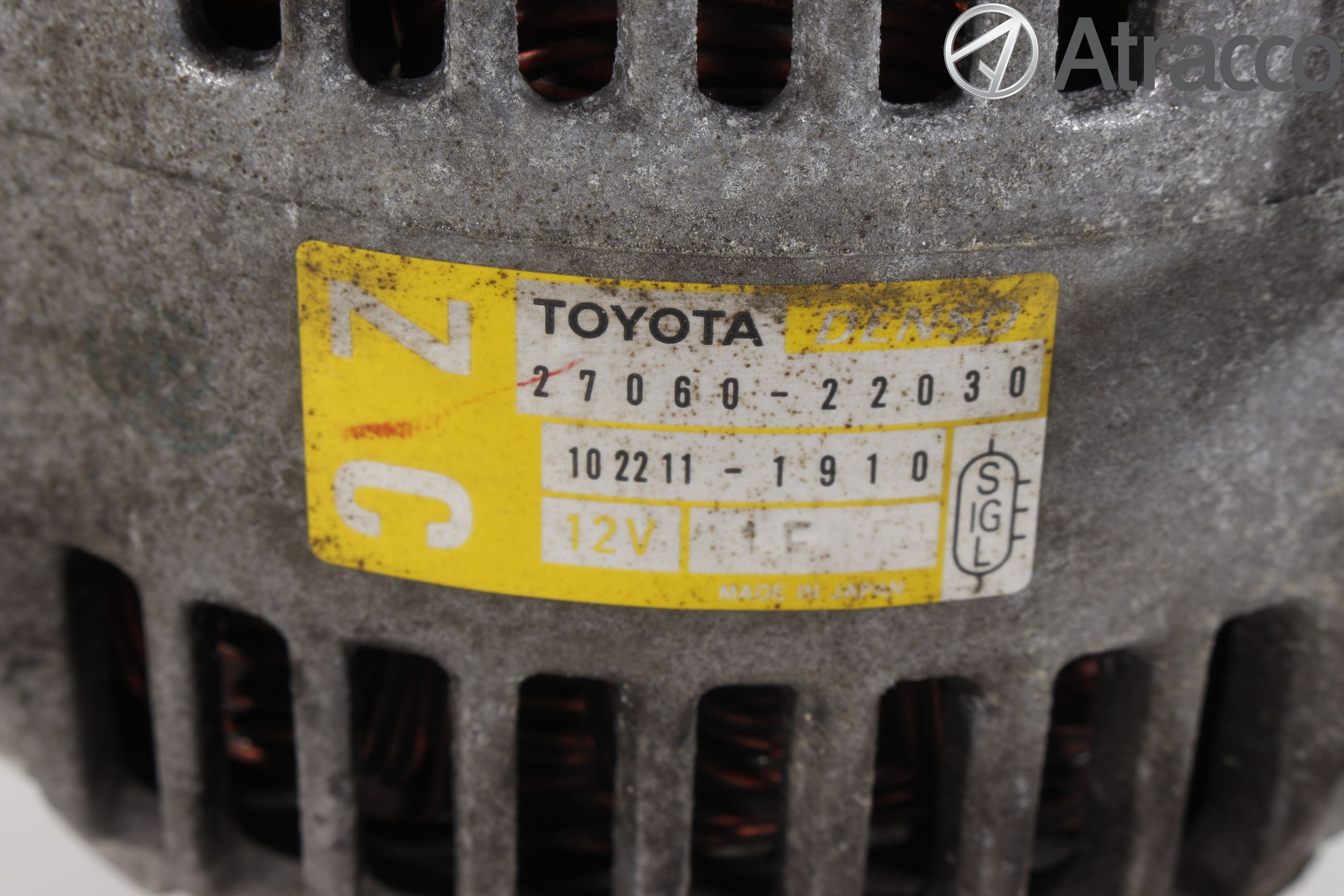 Toyota COROLLA 02-07 Dynamo