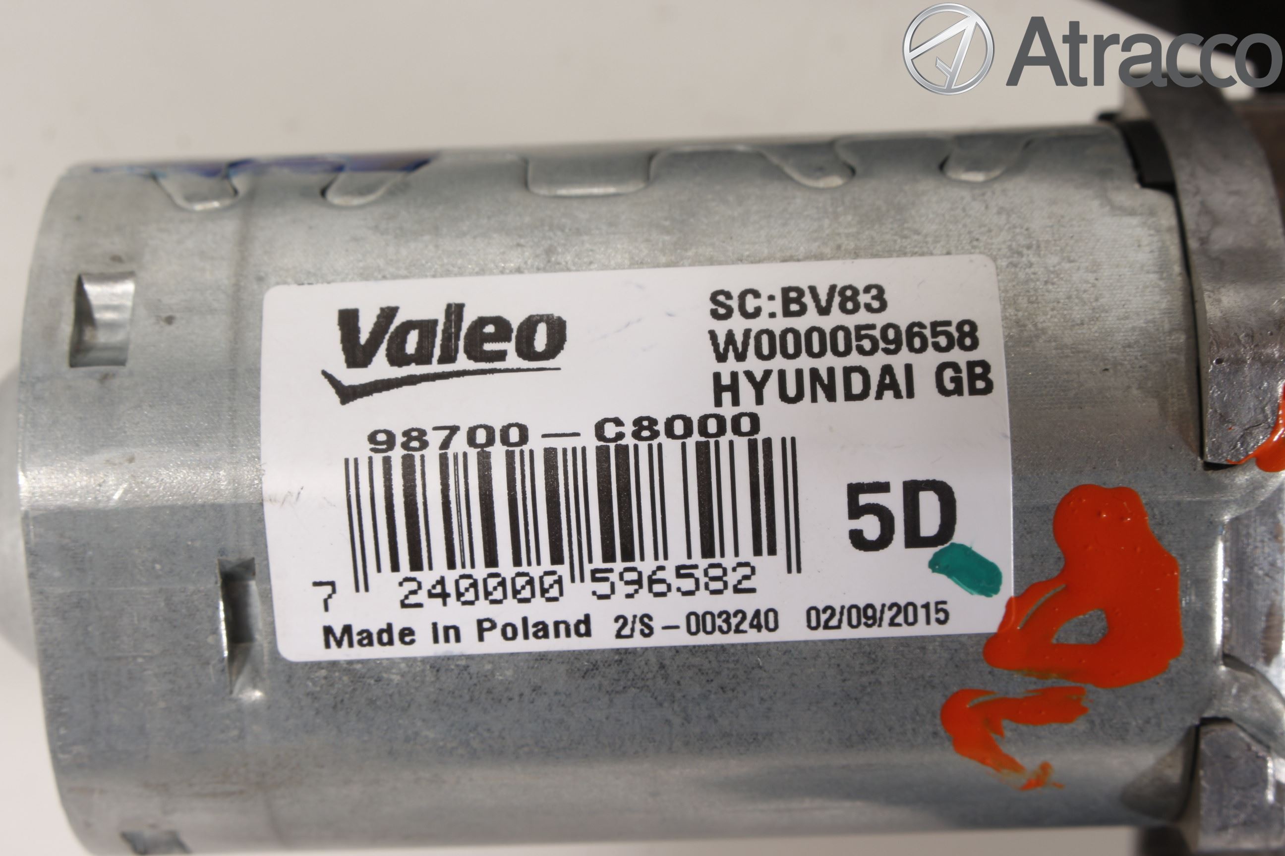 Hyundai i20 GB 15-20 Viskermotor Bakluke