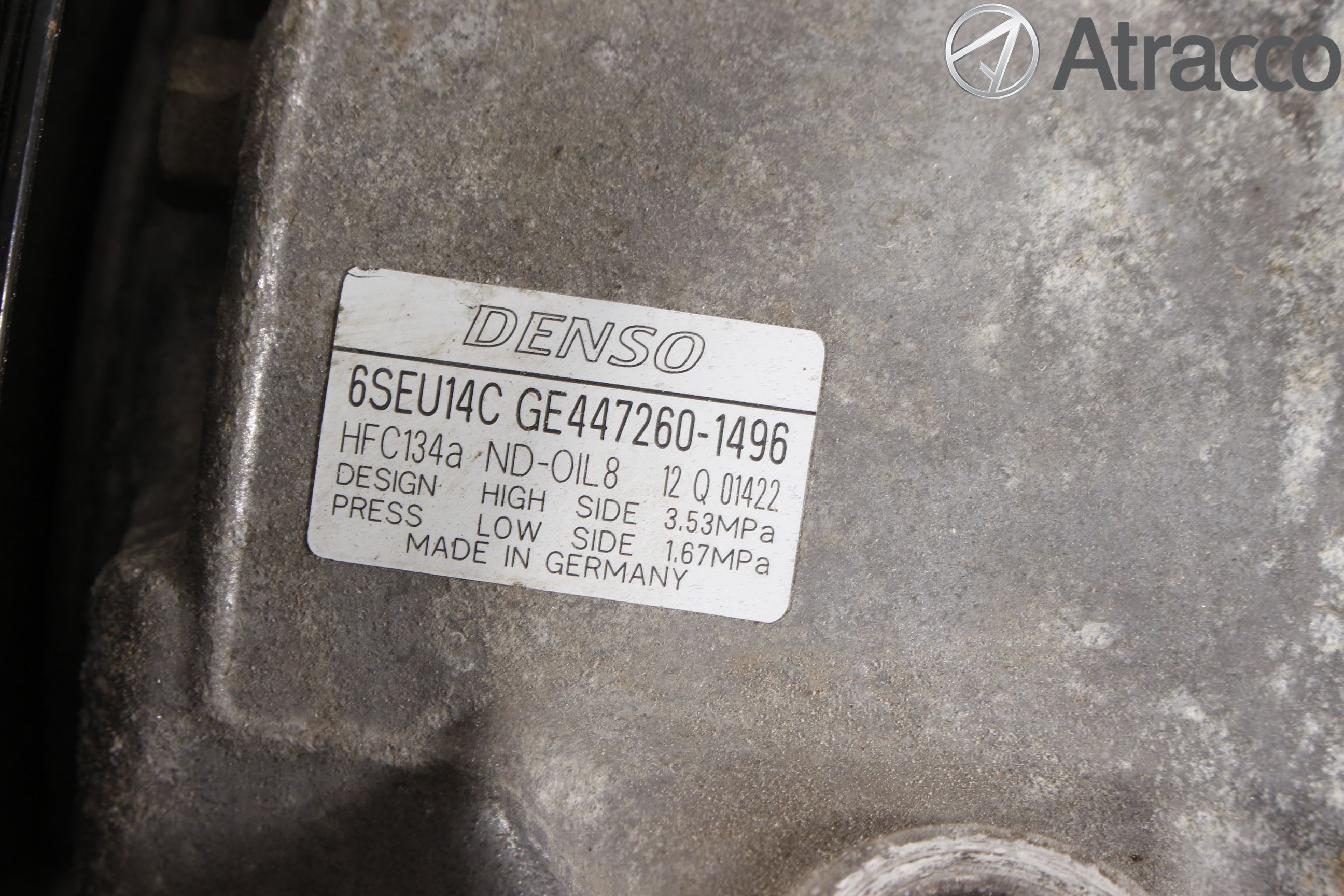 Toyota VERSO 09-18 Varme Ac Kompressor