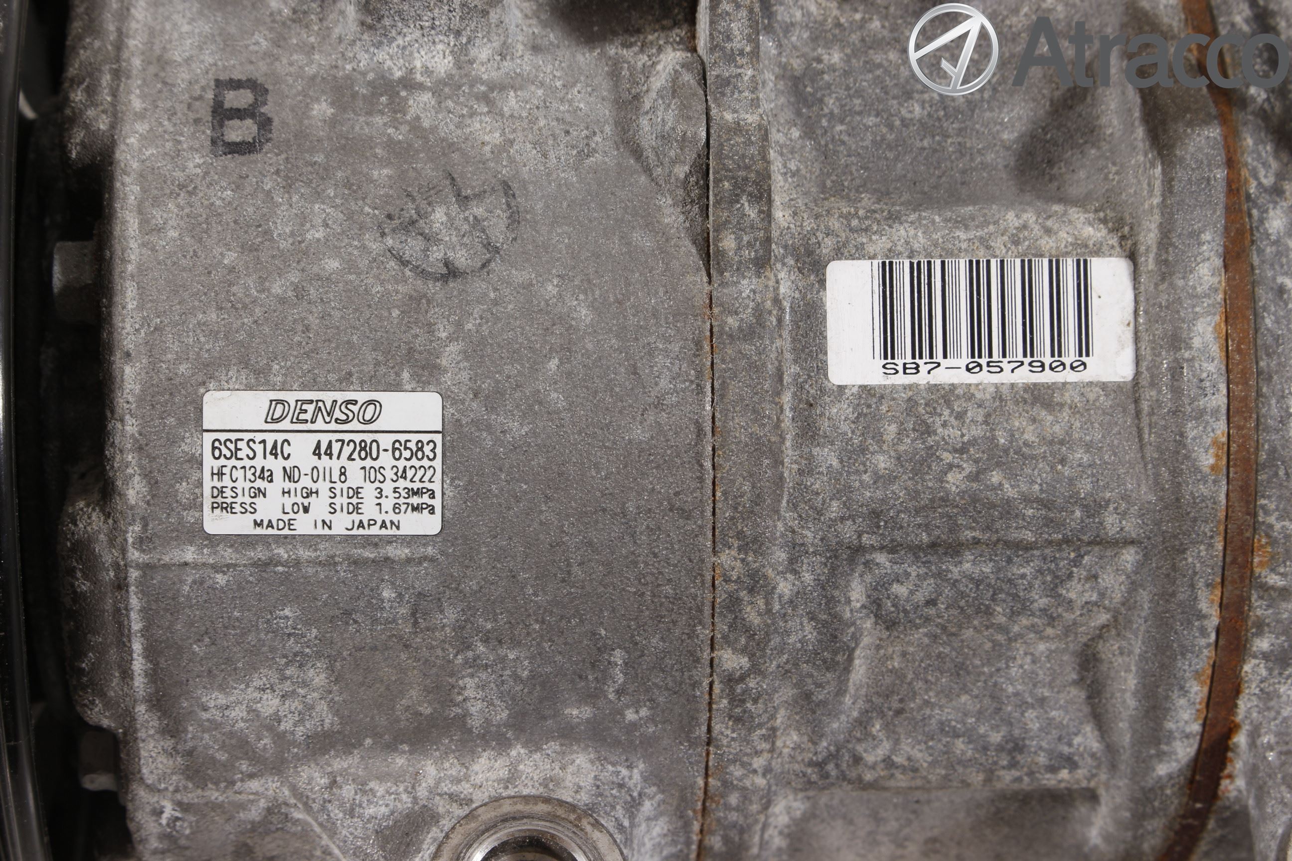Toyota AVENSIS 16-18 Varme Ac Kompressor