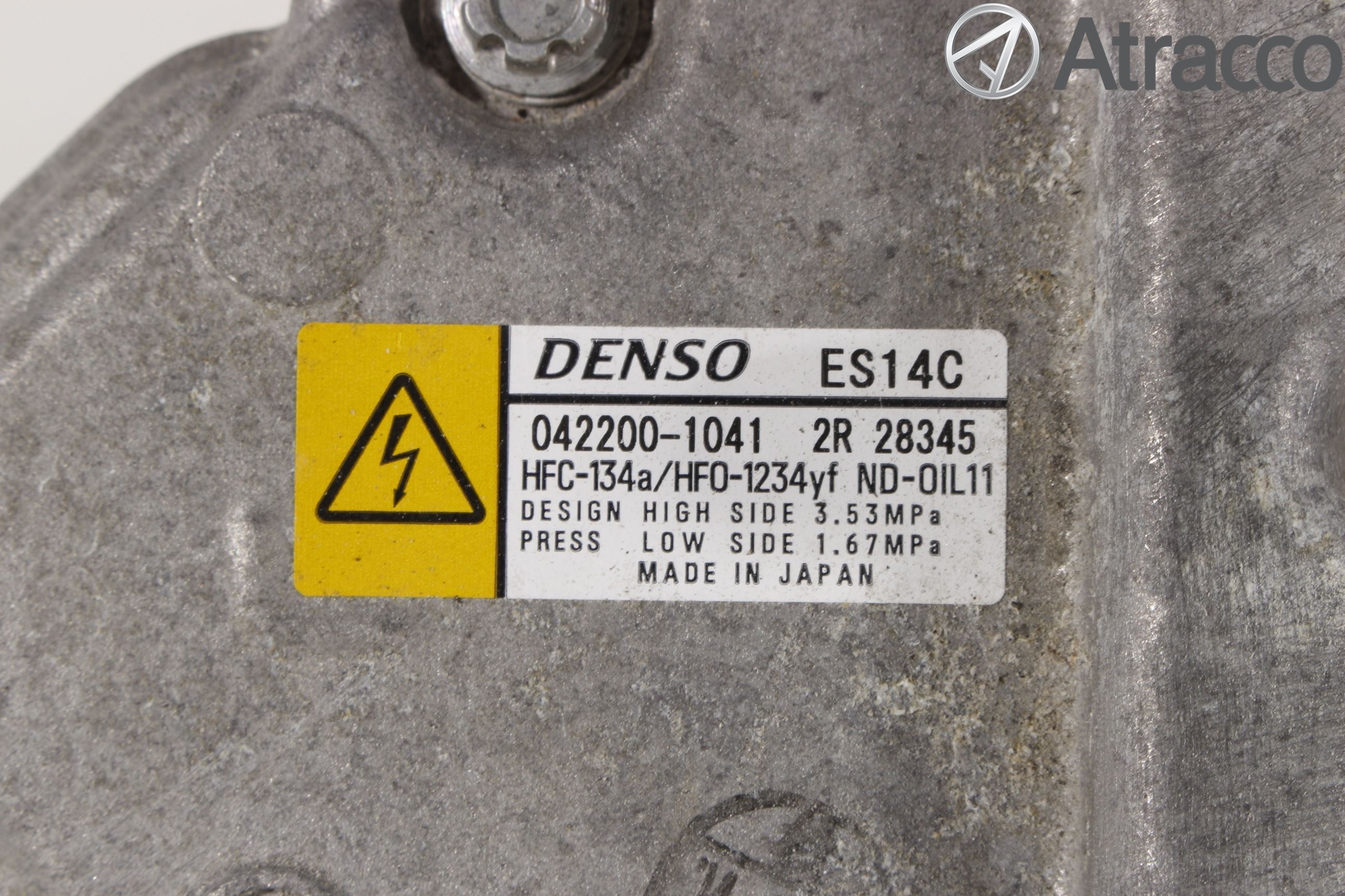 Toyota YARIS XP130 12-14 Varme Ac Kompressor