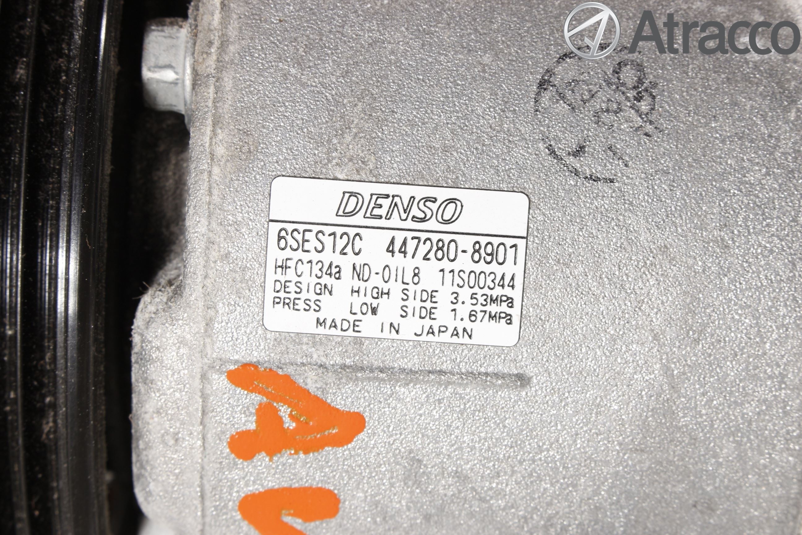 Toyota AURIS 13-19 Varme Ac Kompressor