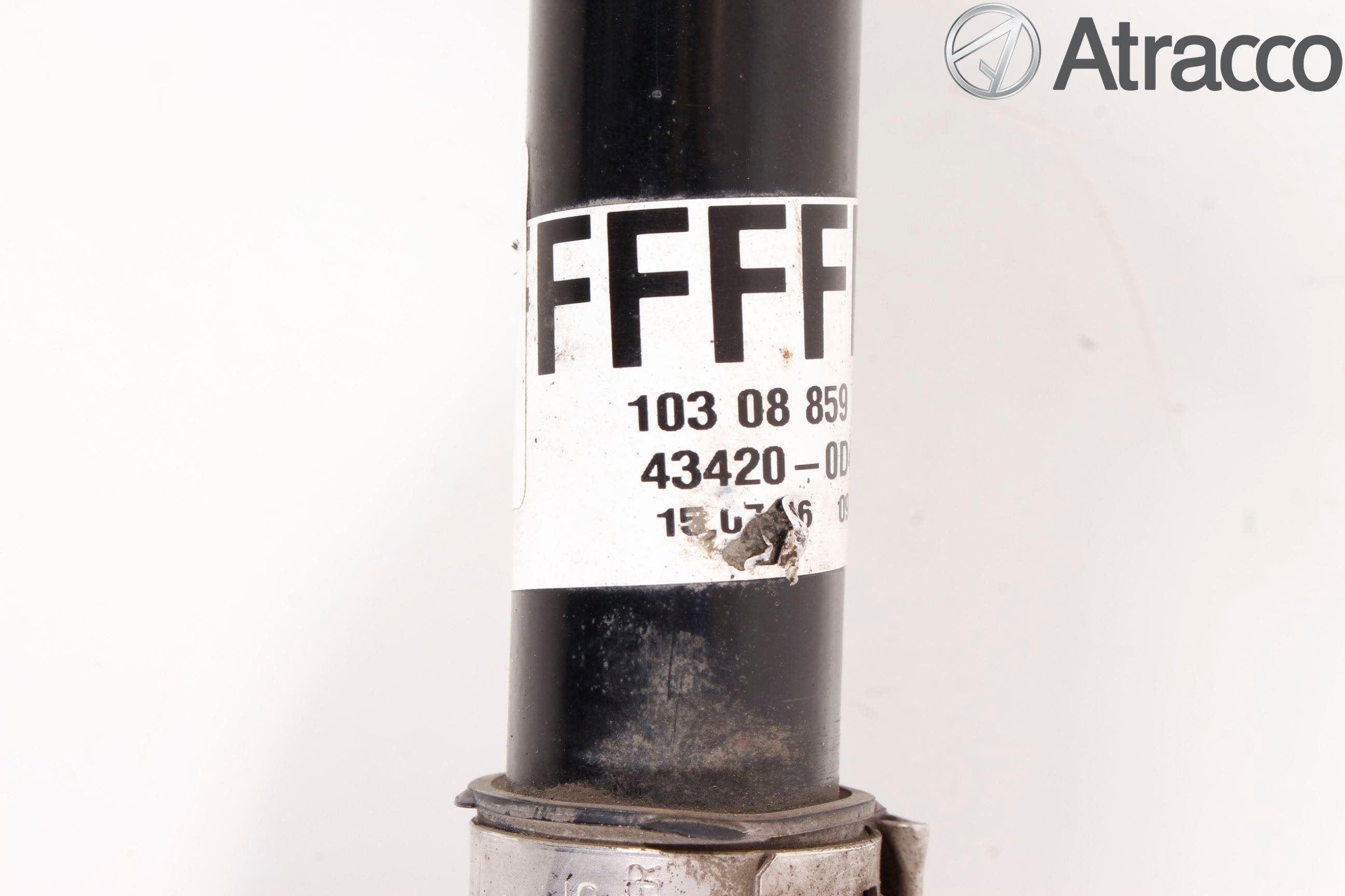 Toyota YARIS XP130 15-20 Drivaksel Foran Kompl Venstre